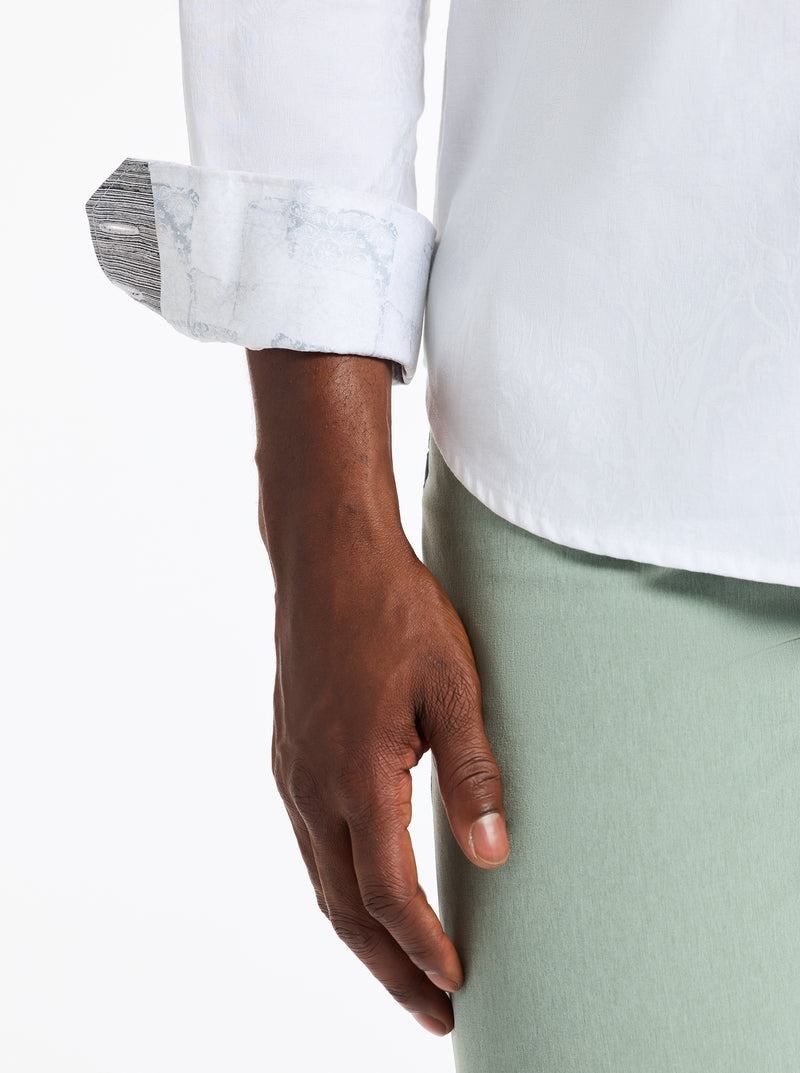 HIGHLAND LONG SLEEVE BUTTON DOWN SHIRT TALL