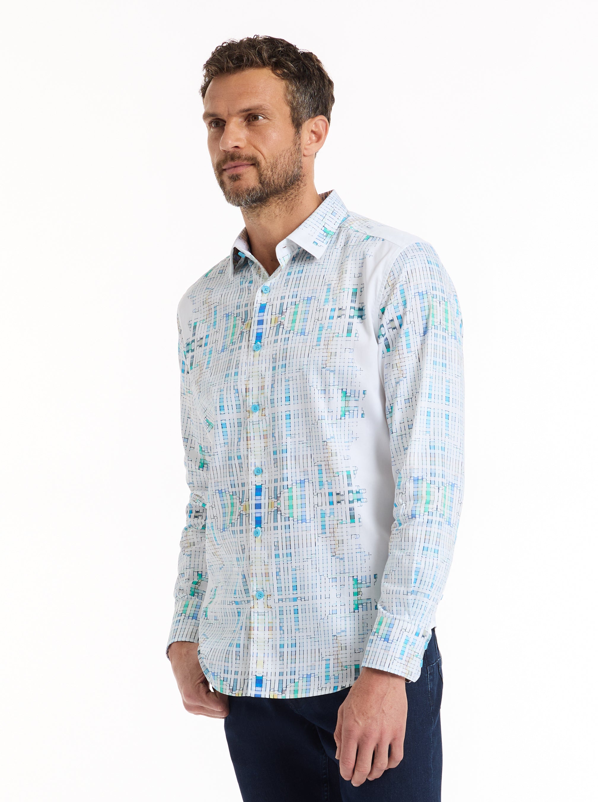 WESTHORPE LONG SLEEVE BUTTON DOWN SHIRT