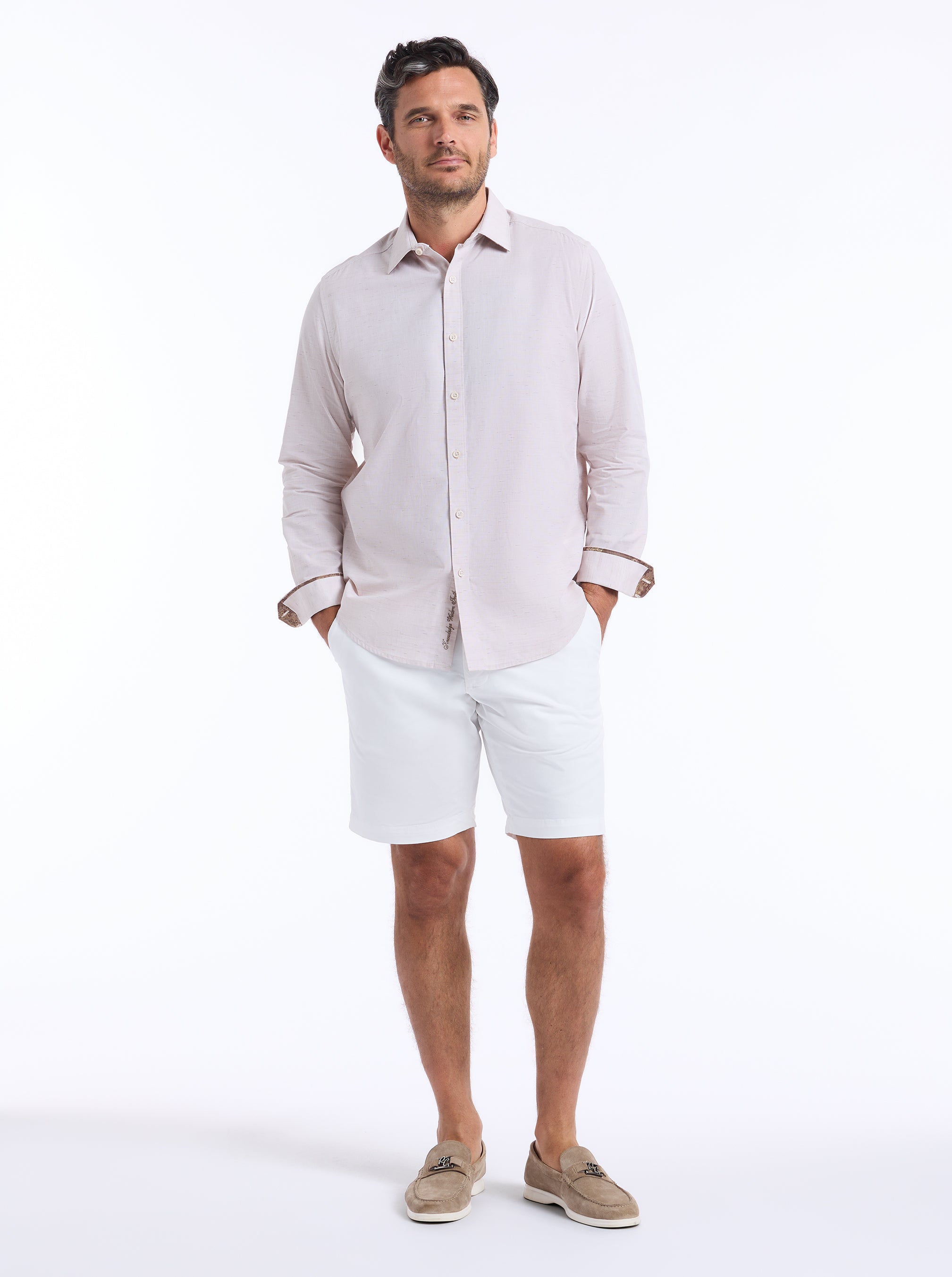 AVONDALE LONG SLEEVE BUTTON DOWN SHIRT