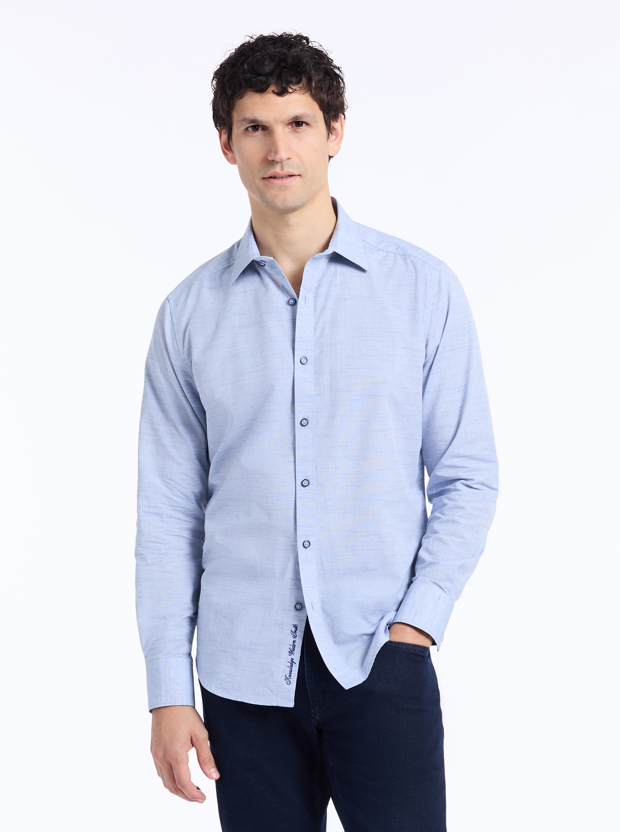 AVONDALE LONG SLEEVE BUTTON DOWN SHIRT