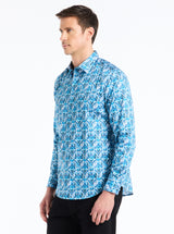 ENZO LONG SLEEVE BUTTON DOWN SHIRT