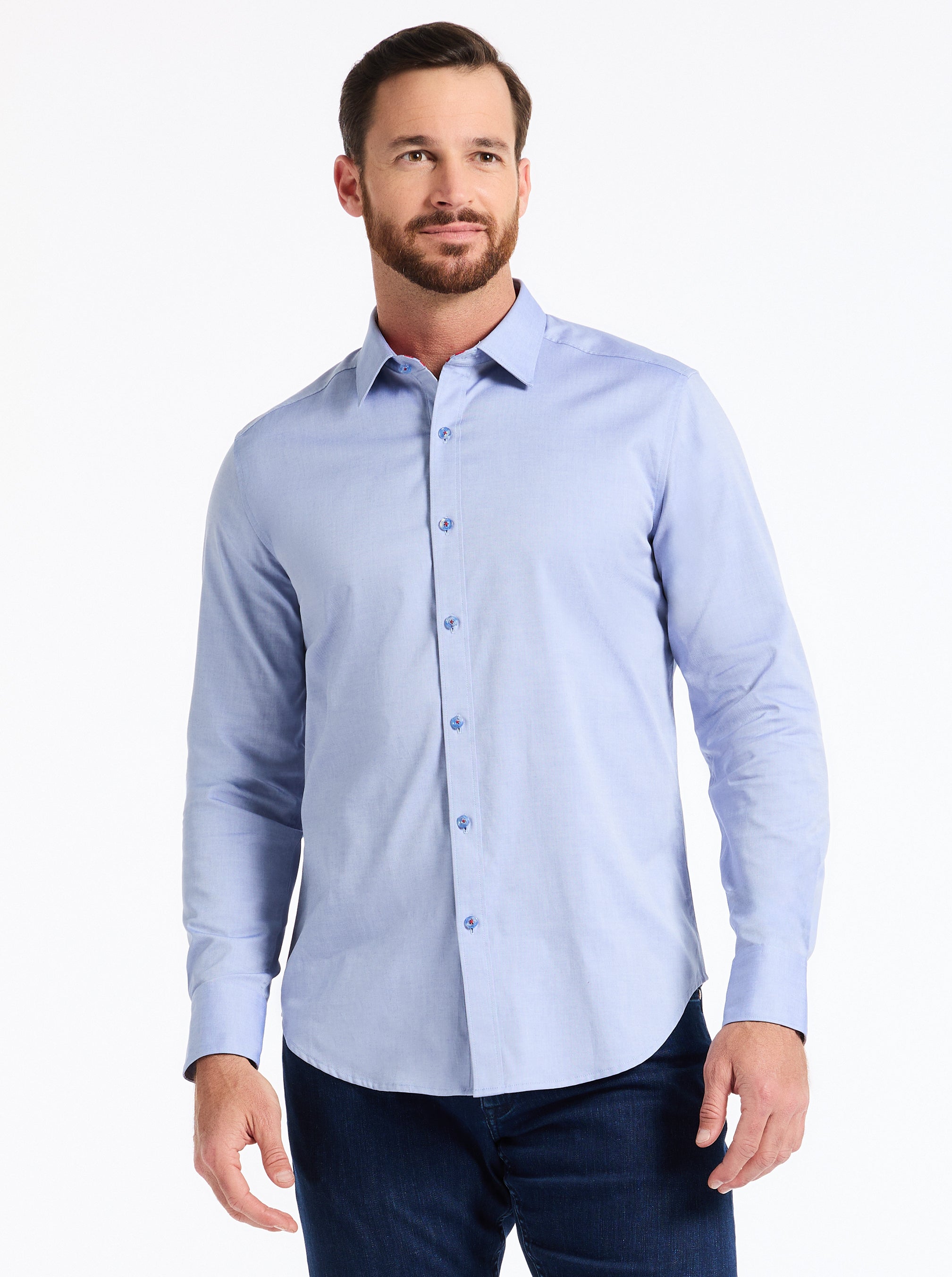 SUPERMAN™ x ROBERT GRAHAM POWER OF HOPE LONG SLEEVE BUTTON DOWN SHIRT