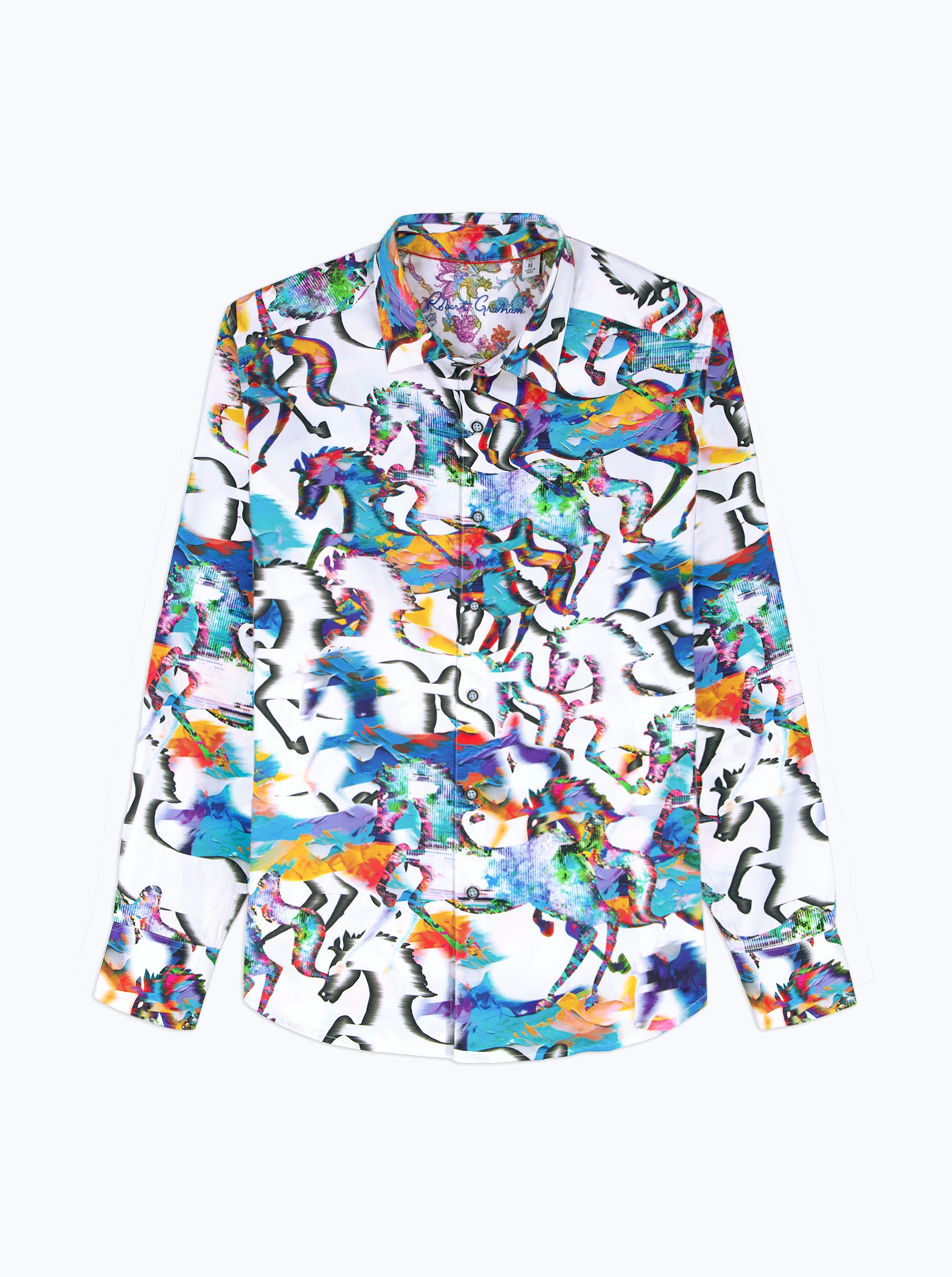 MANE EVENT LONG SLEEVE BUTTON DOWN SHIRT