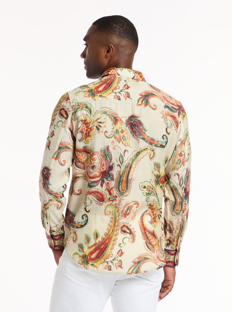 LIMITED EDITION BOCA DREAMS LONG SLEEVE BUTTON DOWN SHIRT