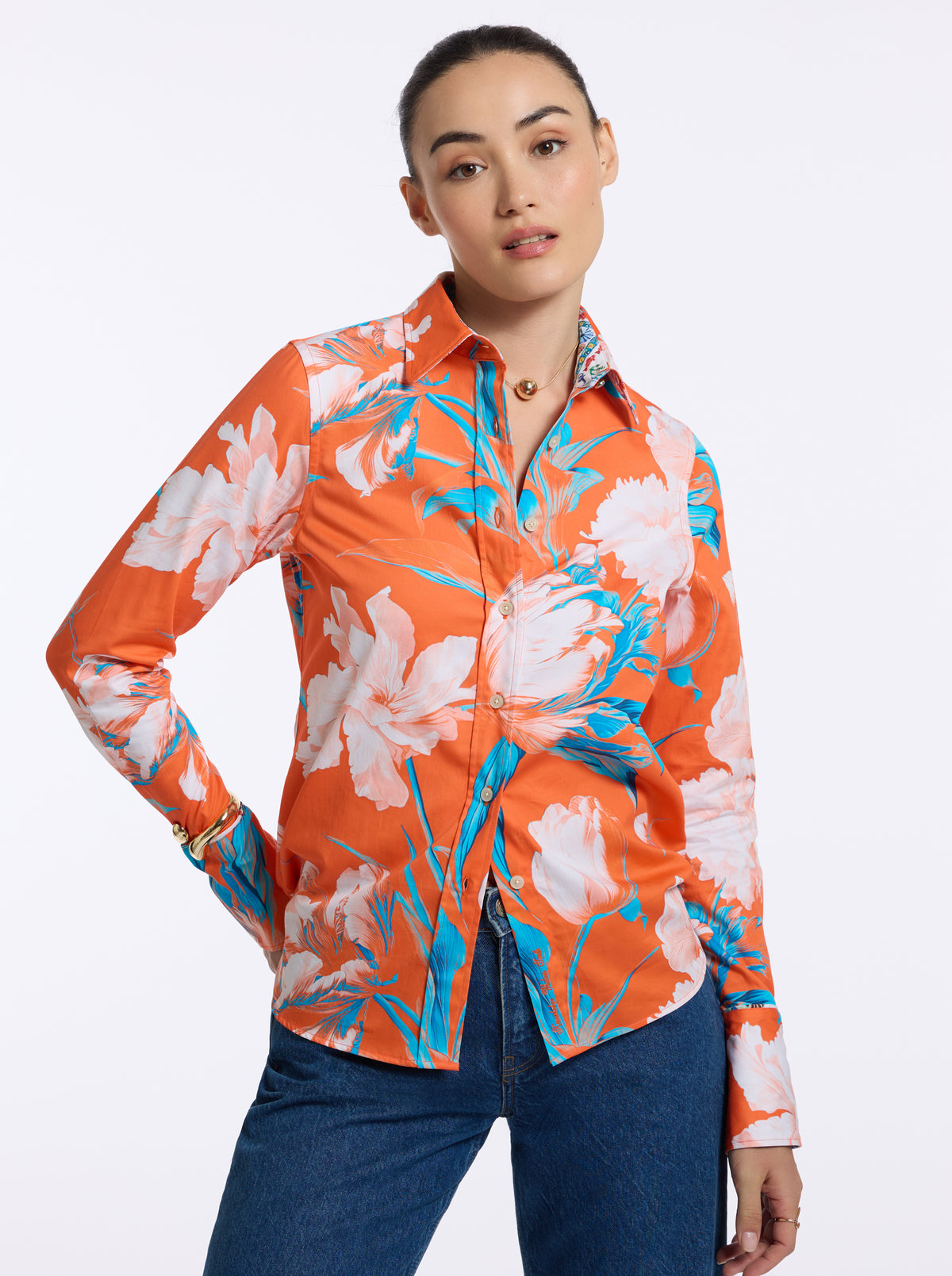 PRISICILLA LONG SLEEVE SHIRT