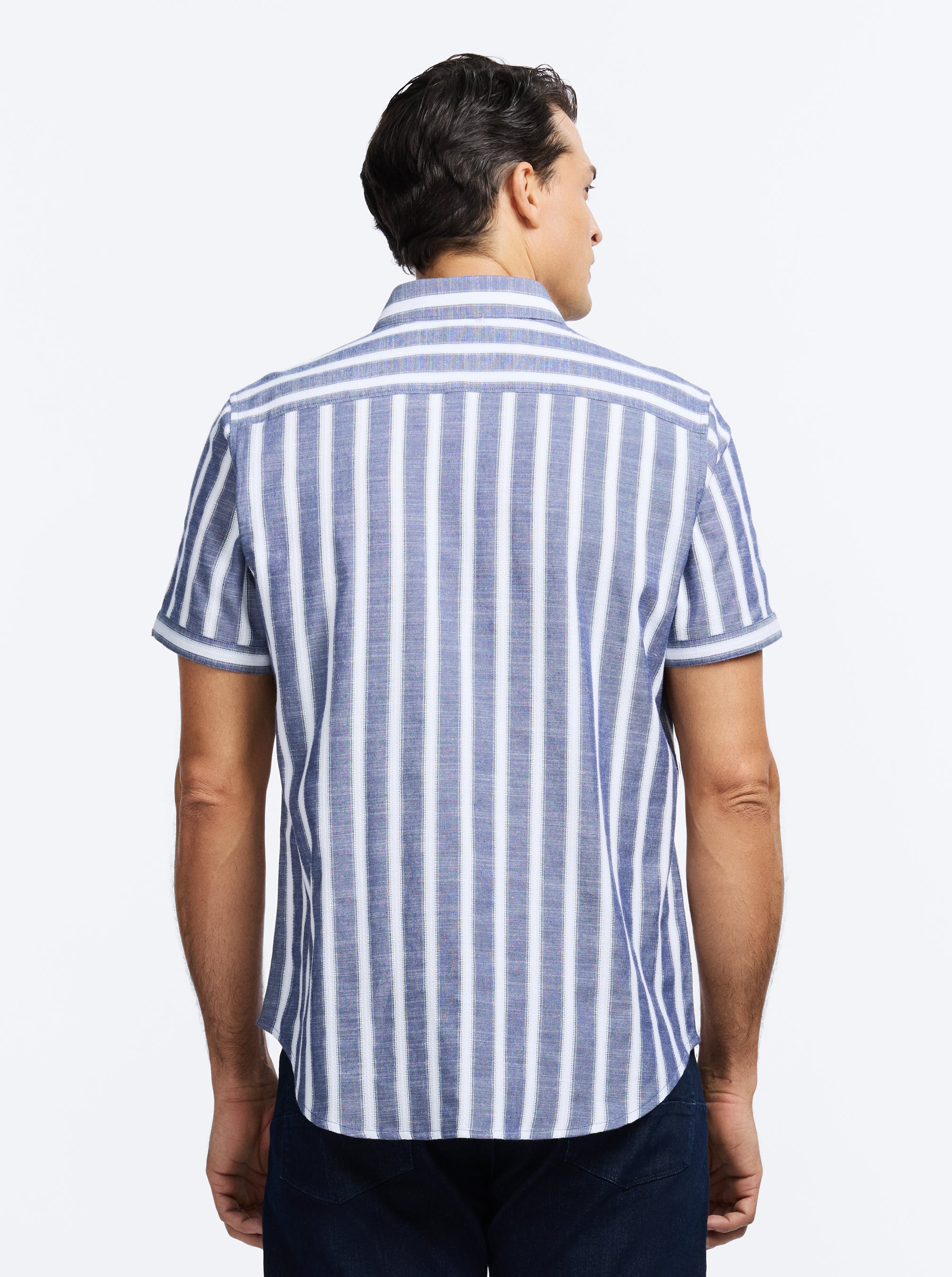 PRESTON SHORT SLEEVE BUTTON DOWN SHIRT