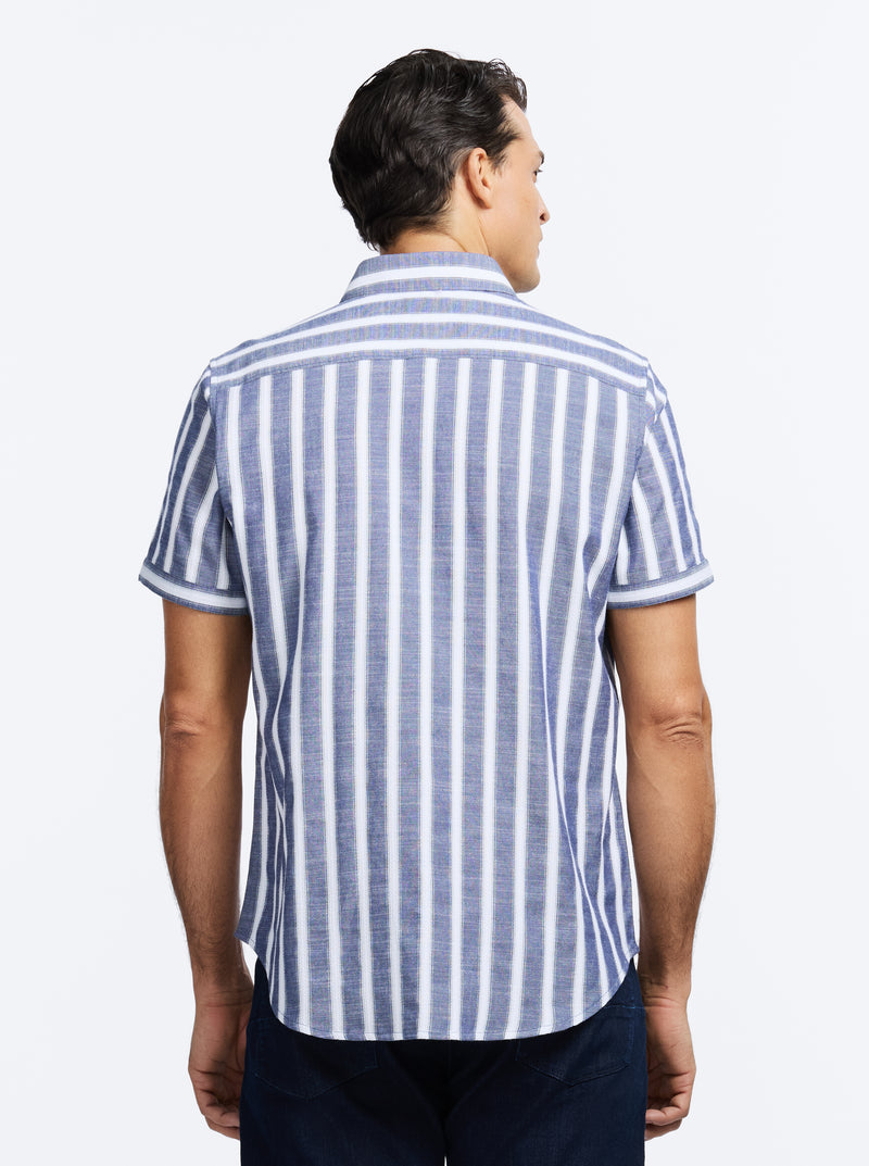 PRESTON SHORT SLEEVE BUTTON DOWN SHIRT