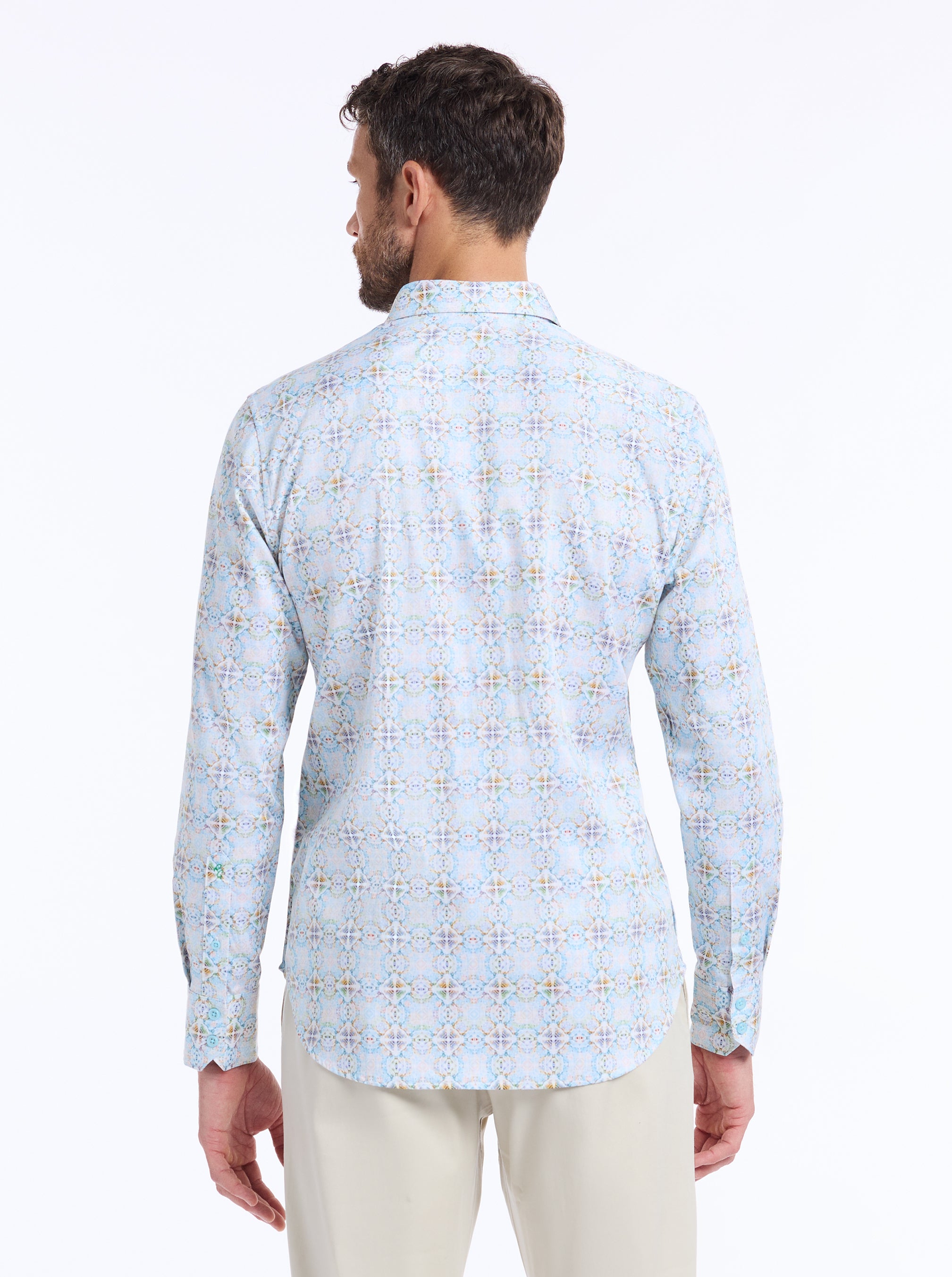 RUNNYMEDE LONG SLEEVE BUTTON DOWN SHIRT