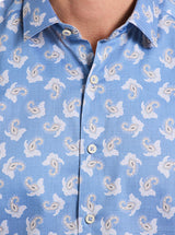 BEAUCHAMP SHORT SLEEVE BUTTON DOWN SHIRT