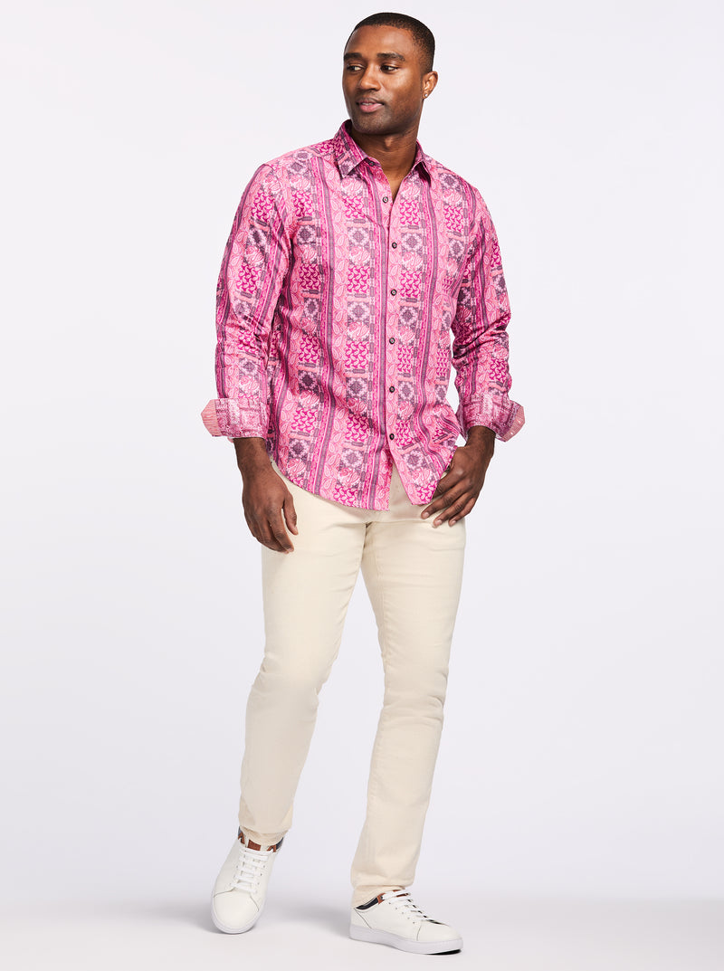 KEDRON LONG SLEEVE BUTTON DOWN SHIRT