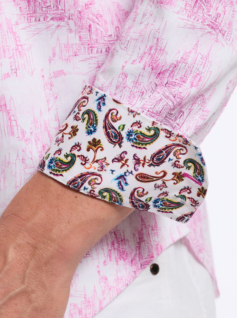 LIBERTY LONG SLEEVE BUTTON DOWN SHIRT