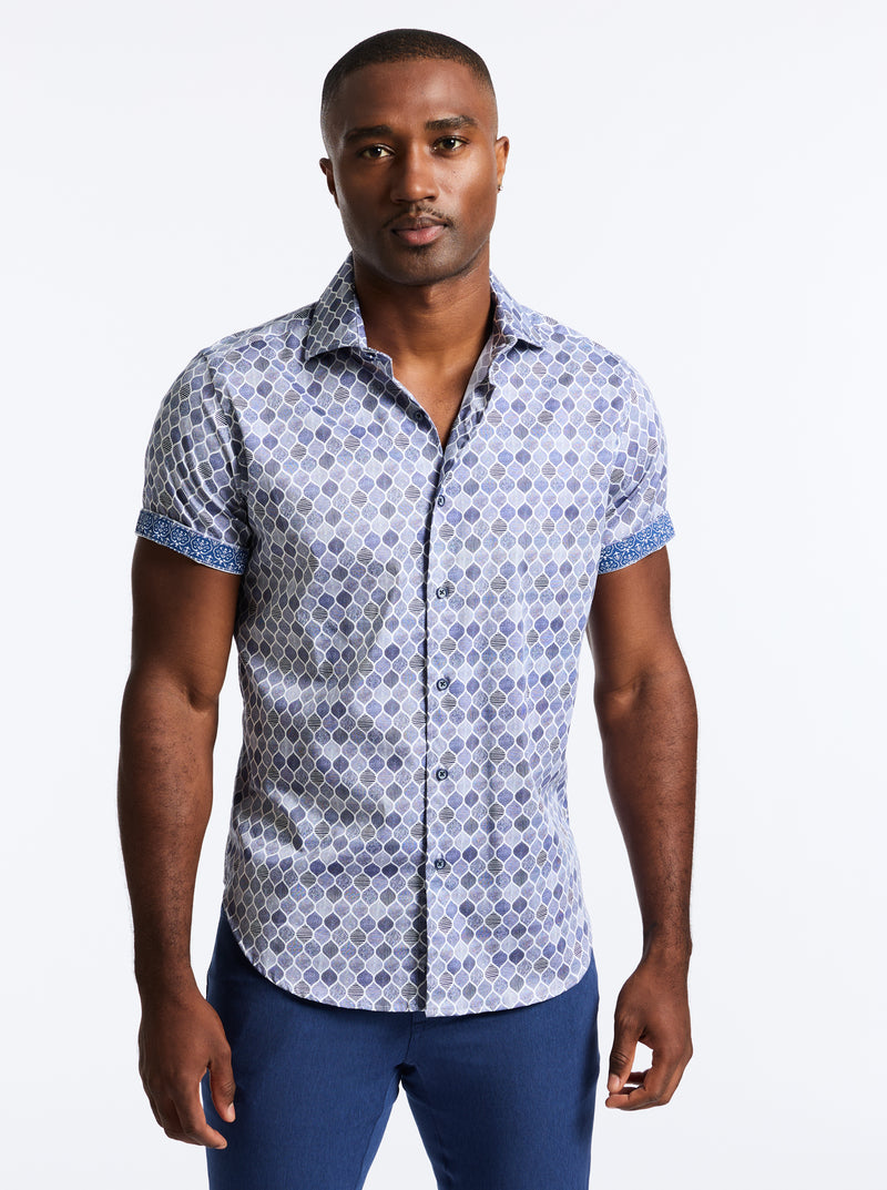 ROWAN SHORT SLEEVE BUTTON DOWN SHIRT