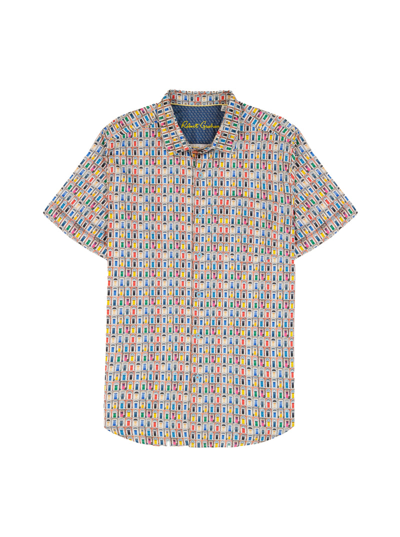 LIVINGSTON SHORT SLEEVE BUTTON DOWN SHIRT
