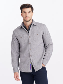 BARFORD LONG SLEEVE KNIT SHIRT JACKET