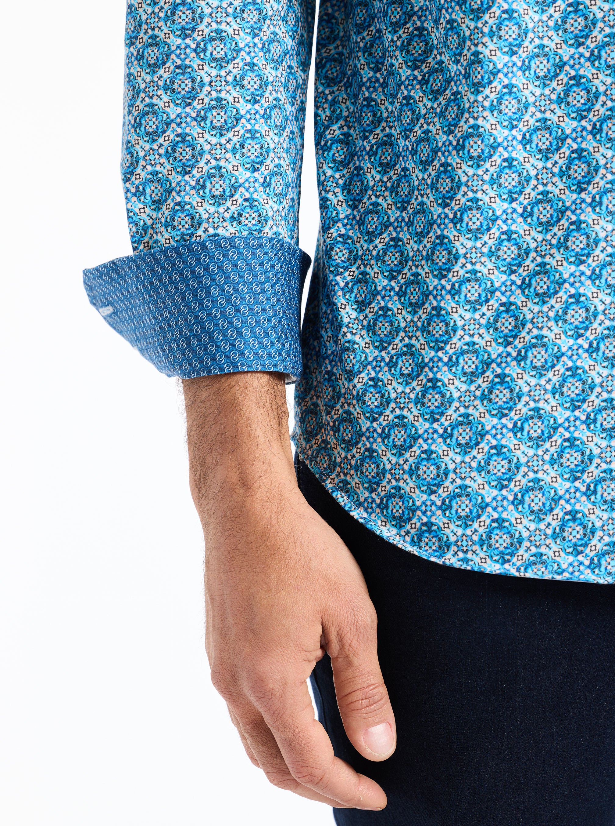 BAYLOR LONG SLEEVE BUTTON DOWN SHIRT