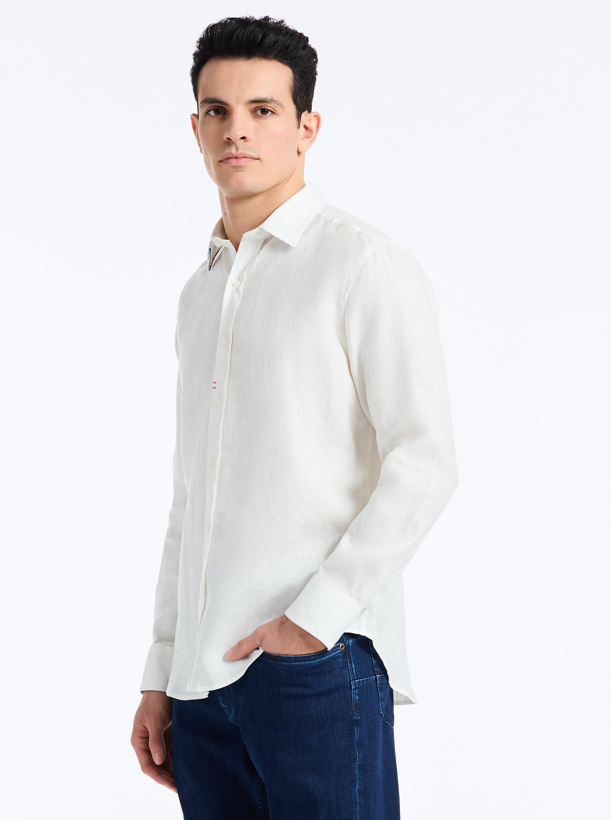 WENLOCK LONG SLEEVE BUTTON DOWN SHIRT