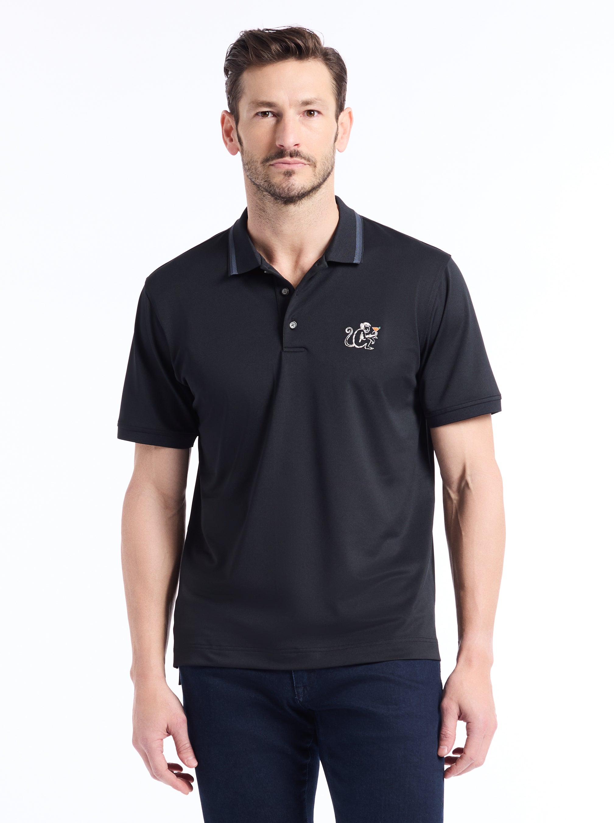 MONKEY BUSINESS SHORT SLEEVE POLO