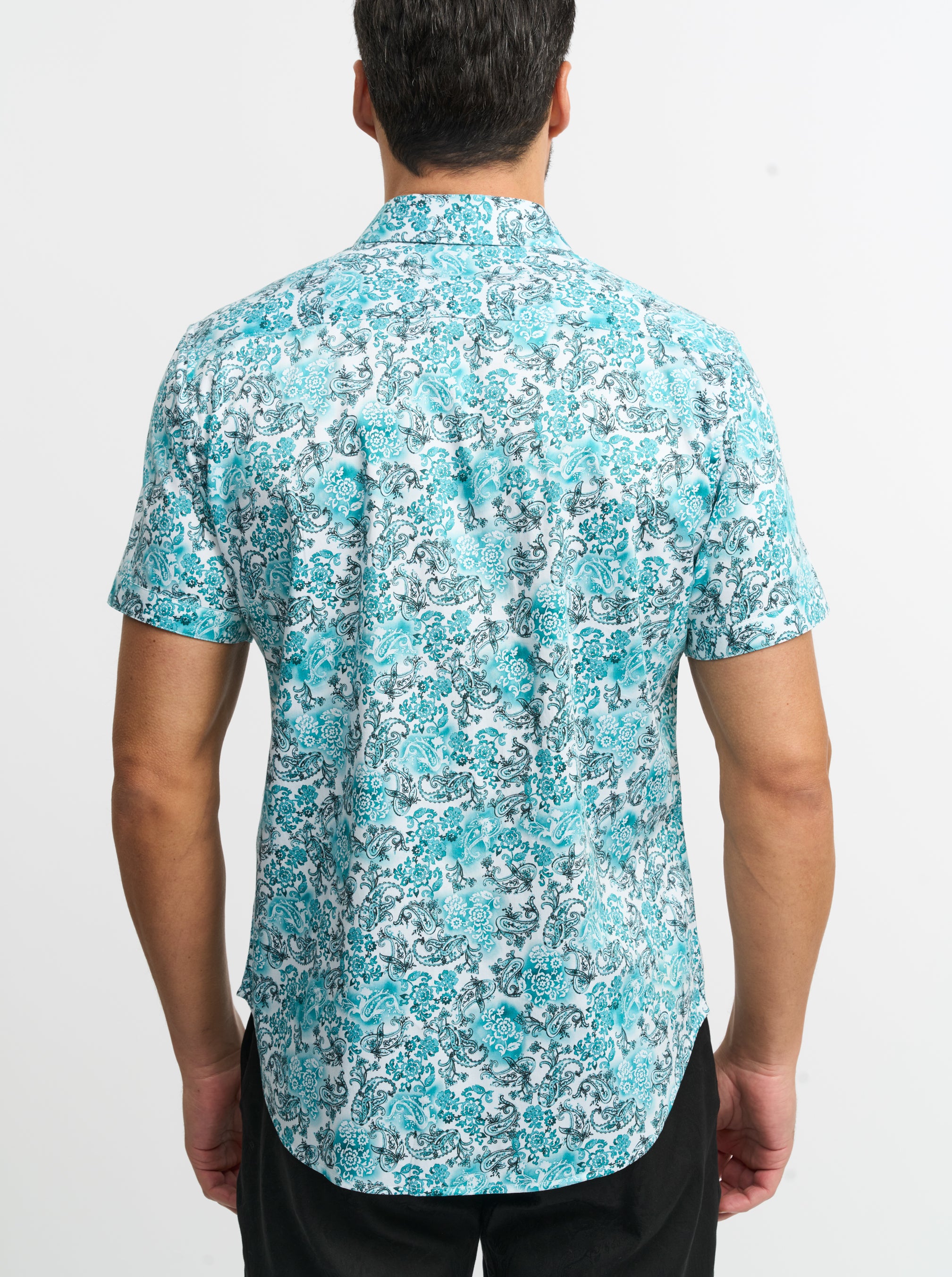 DOWNING SHORT SLEEVE BUTTON DOWN SHIRT