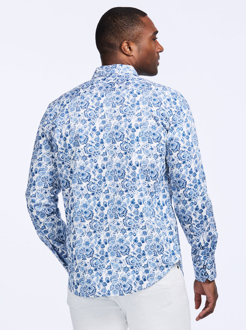 LAMTON LONG SLEEVE BUTTON DOWN SHIRT
