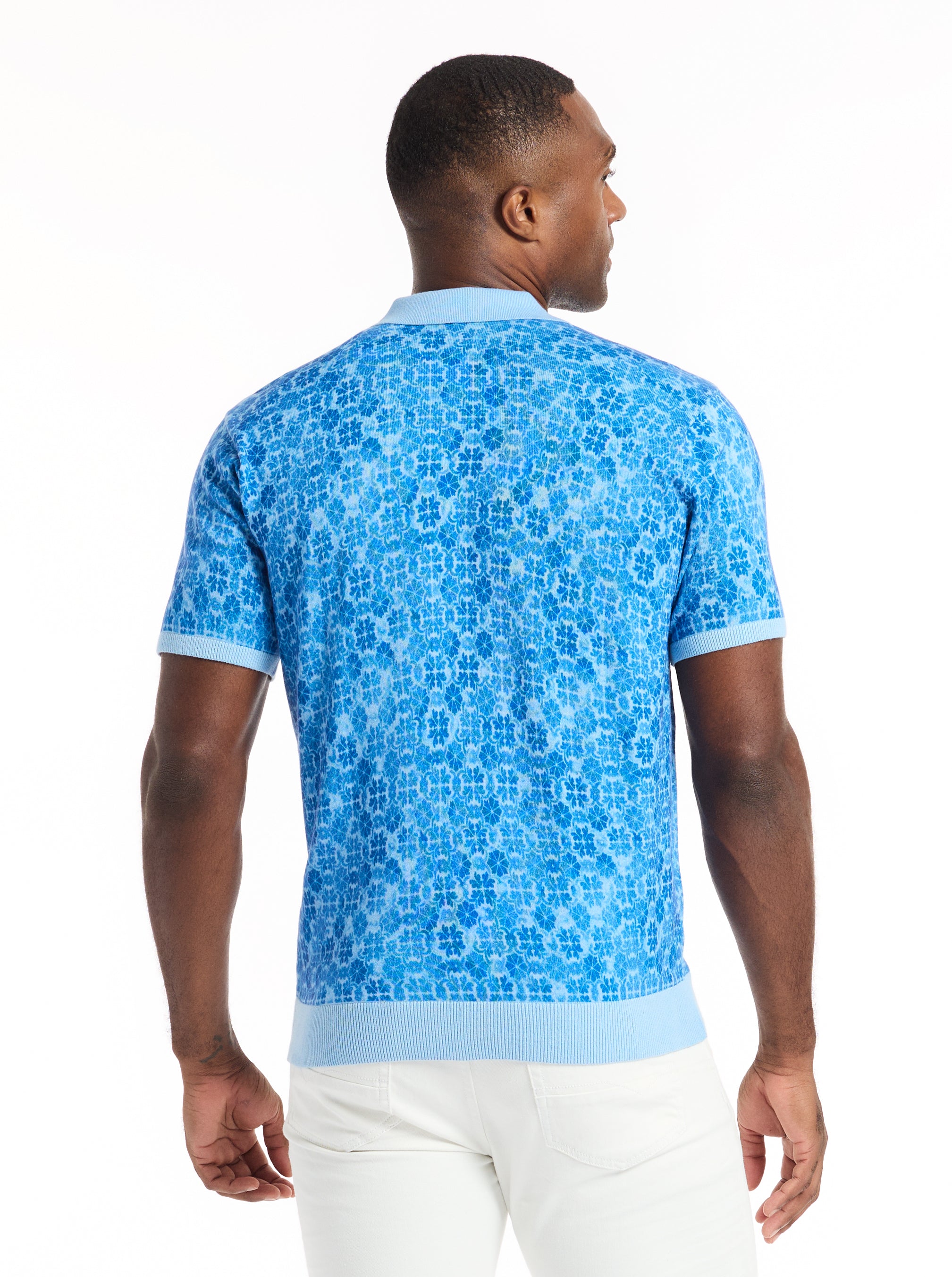 VESEY SHORT SLEEVE SWEATER POLO