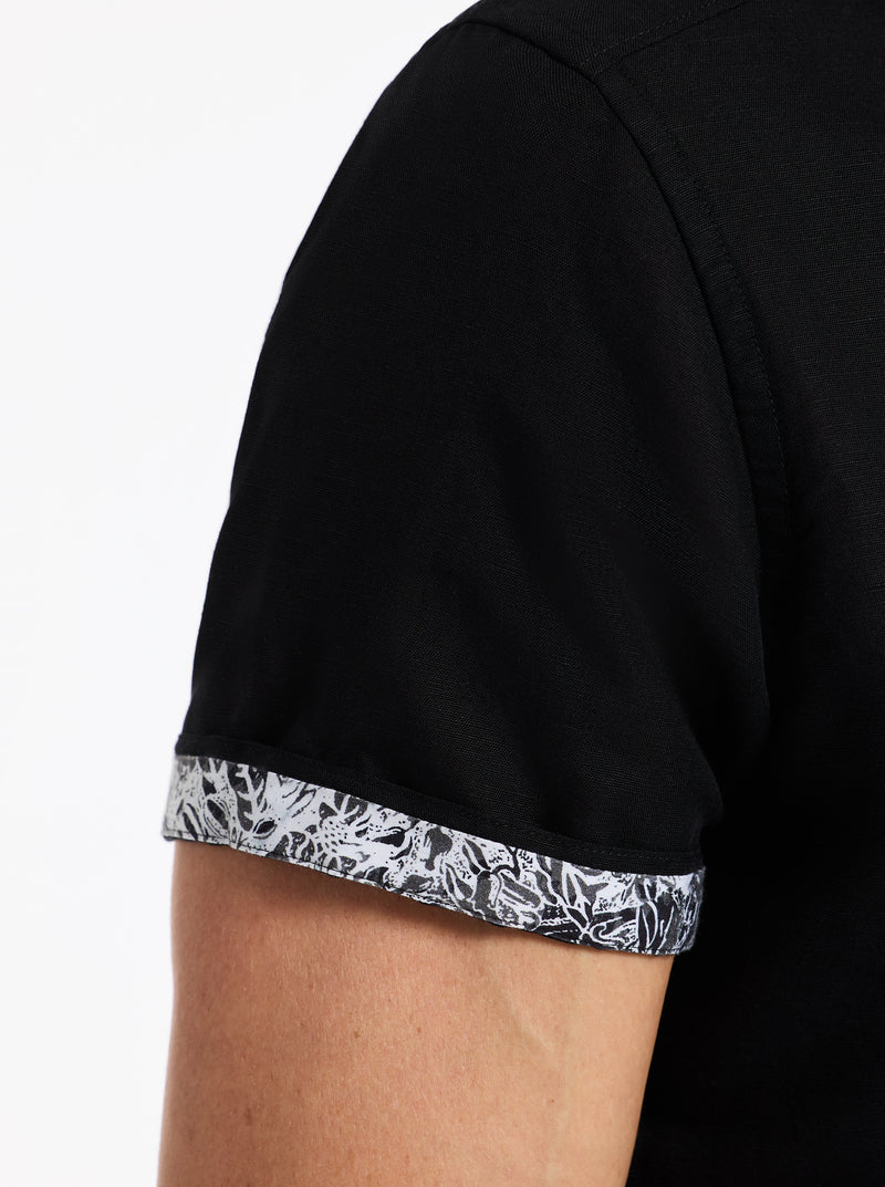 DAVIS SHORT SLEEVE BUTTON DOWN SHIRT