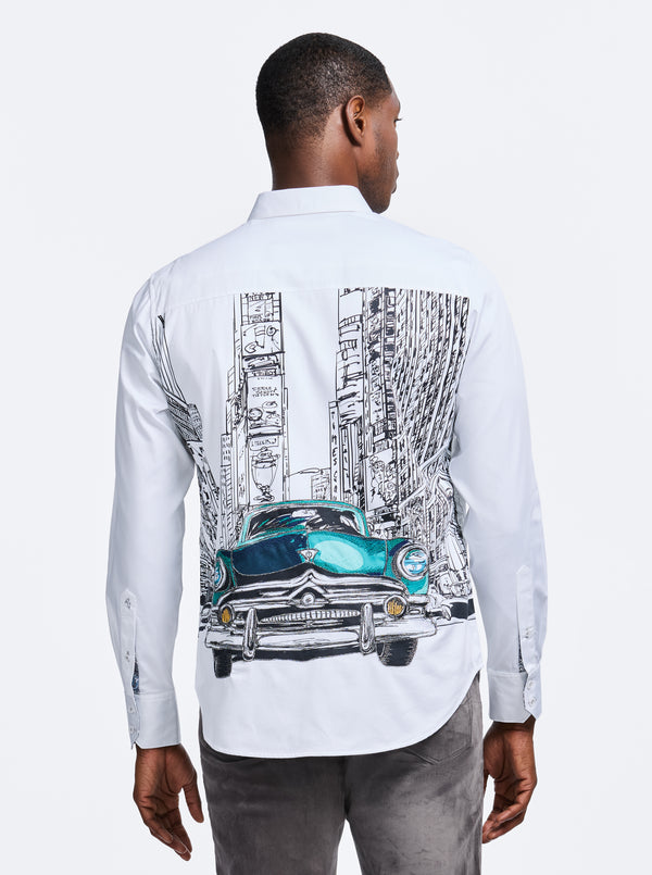 URBAN CLASSICS LONG SLEEVE BUTTON DOWN SHIRT
