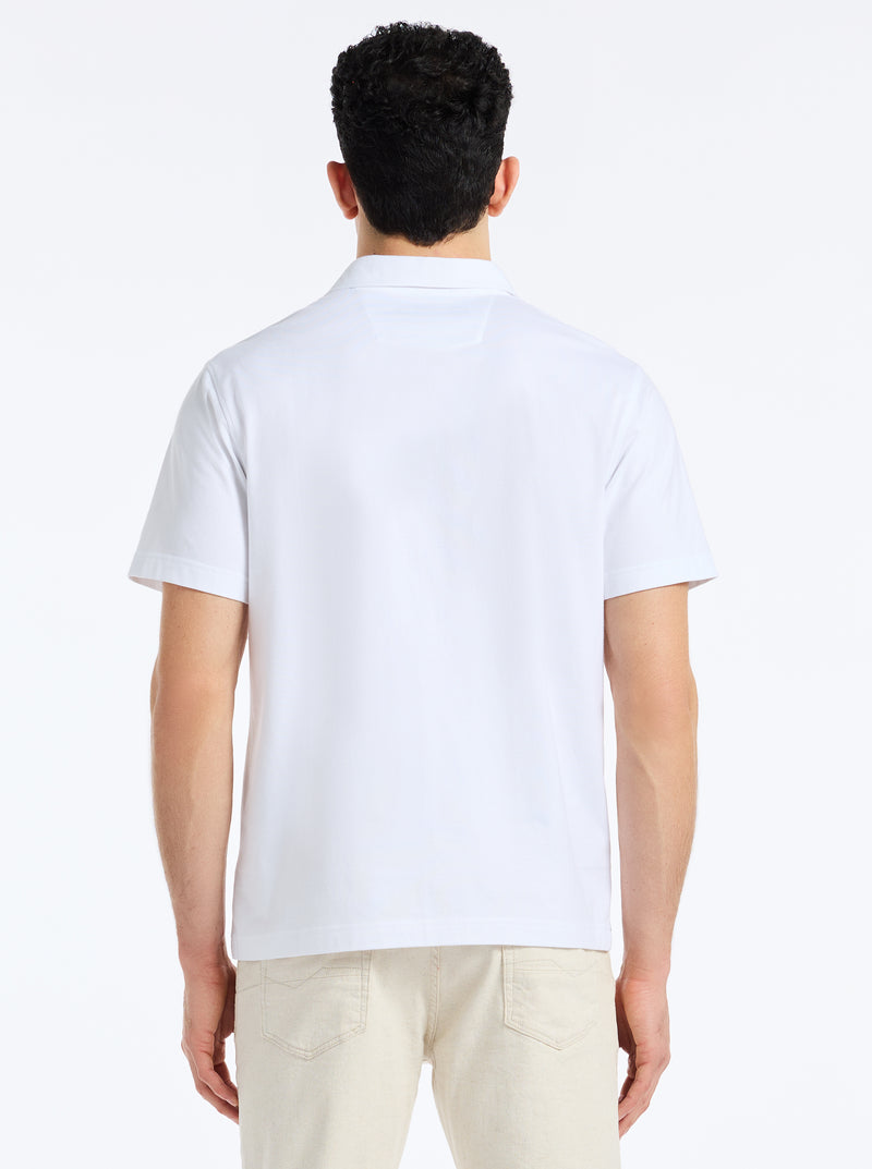 FICANO SHORT SLEEVE BUTTON DOWN SHIRT
