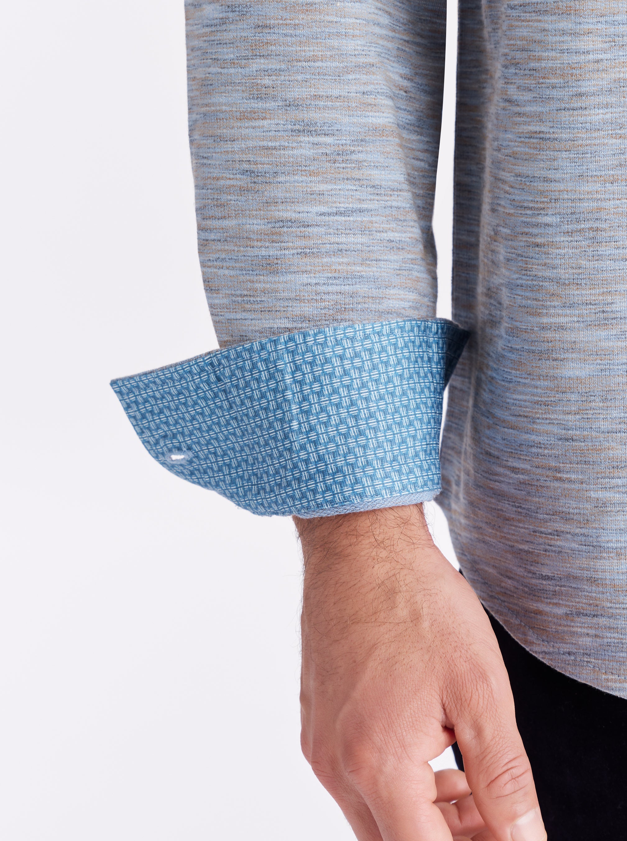 STORRS LONG SLEEVE BUTTON DOWN SHIRT JACKET