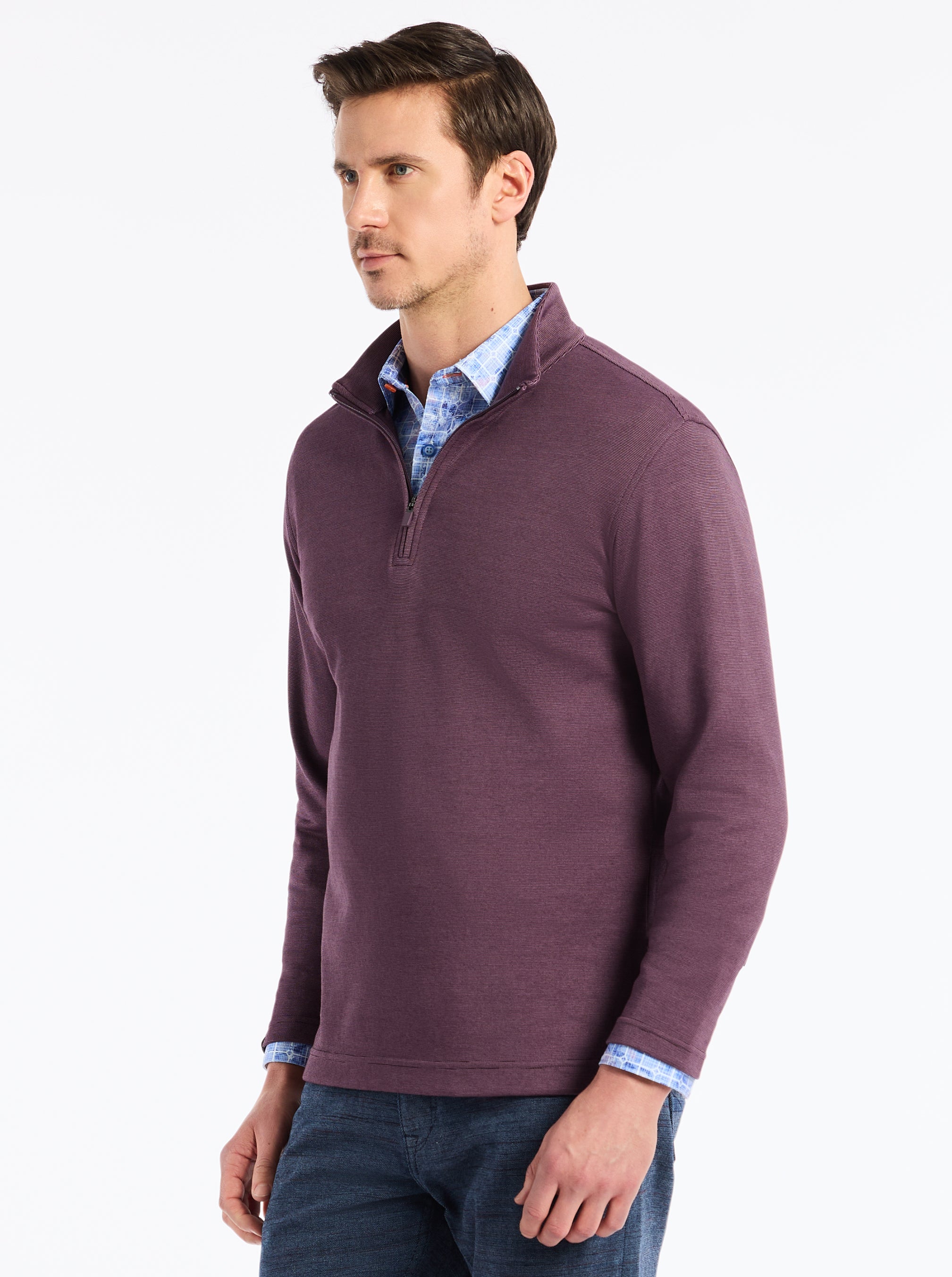 TROLAND LONG SLEEVE KNIT SHIRT