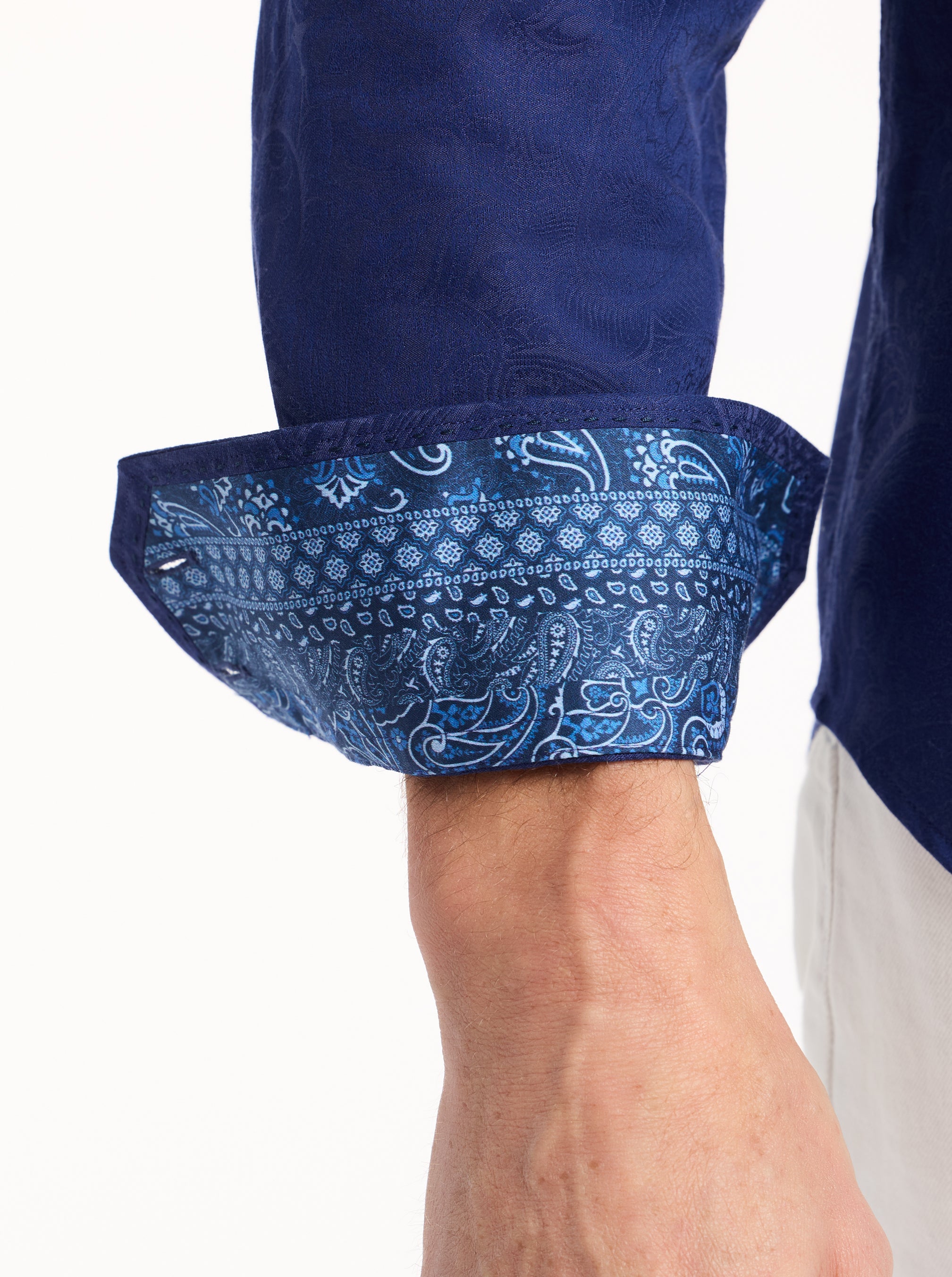 HUDSON LONG SLEEVE BUTTON DOWN SHIRT