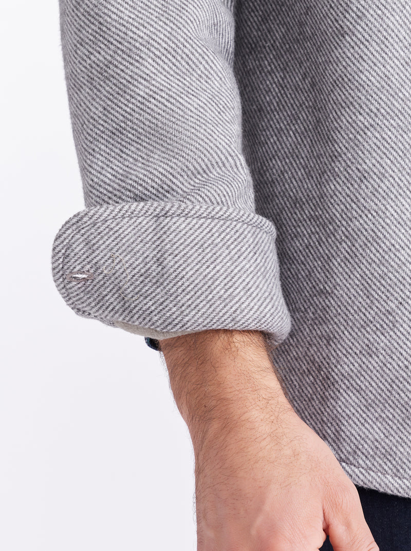 BARFORD LONG SLEEVE KNIT SHIRT JACKET