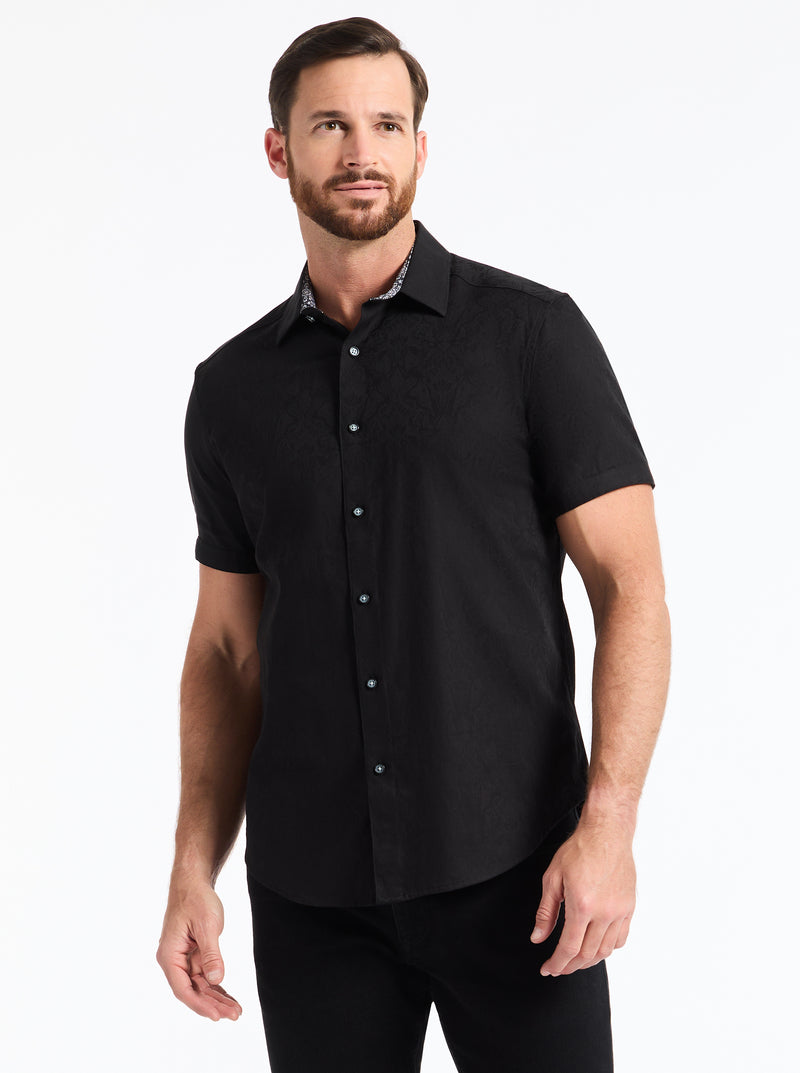 HIGHLAND SHORT SLEEVE BUTTON DOWN SHIRT