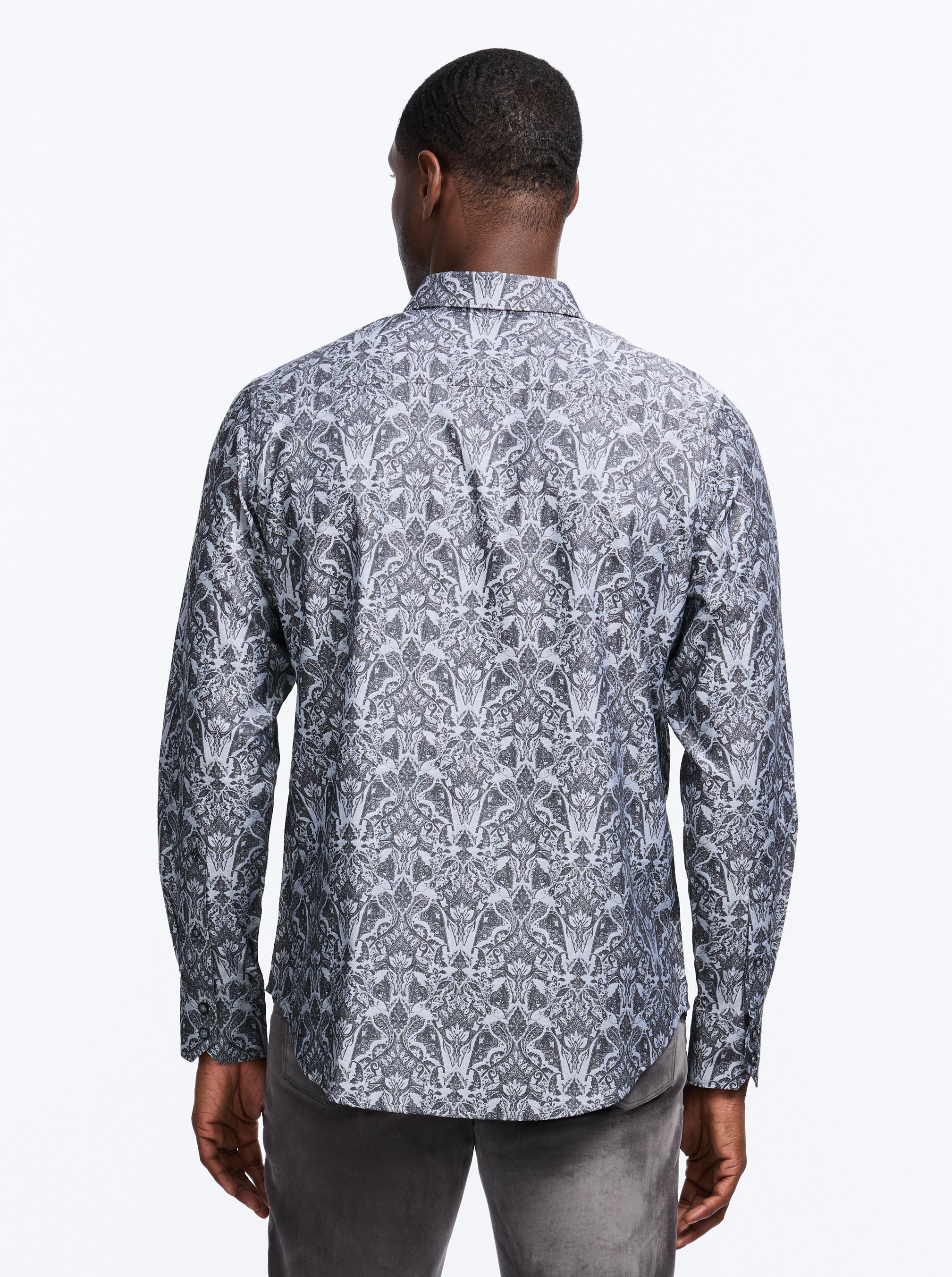 HIGHLAND LONG SLEEVE BUTTON DOWN SHIRT