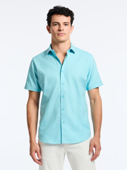 ODYSSEY SHORT SLEEVE BUTTON DOWN SHIRT