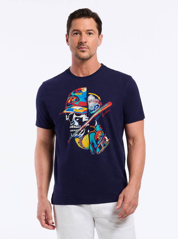 SKULL SLUGGER SHORT SLEEVE T-SHIRT