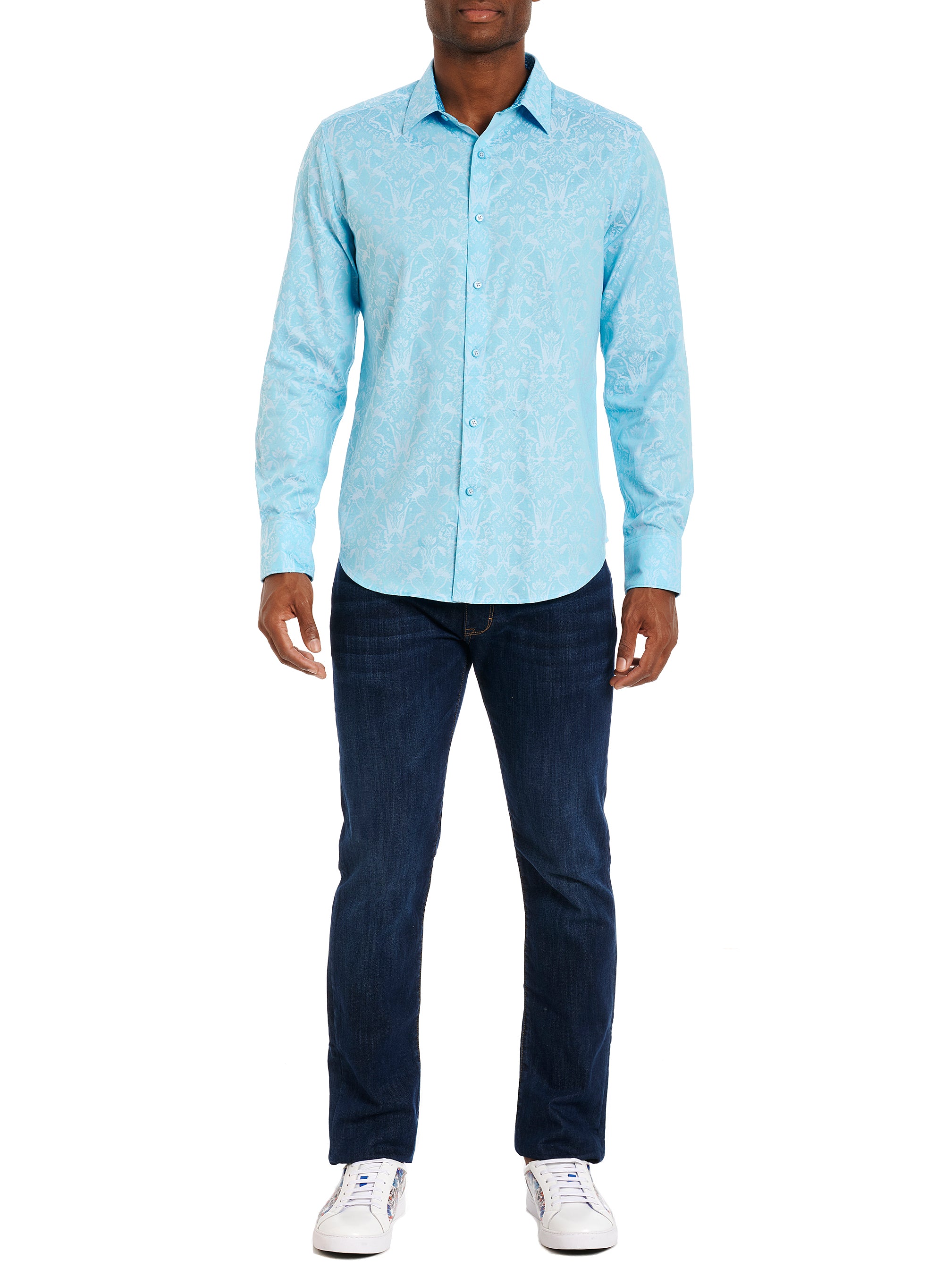 HIGHLAND LONG SLEEVE BUTTON DOWN SHIRT