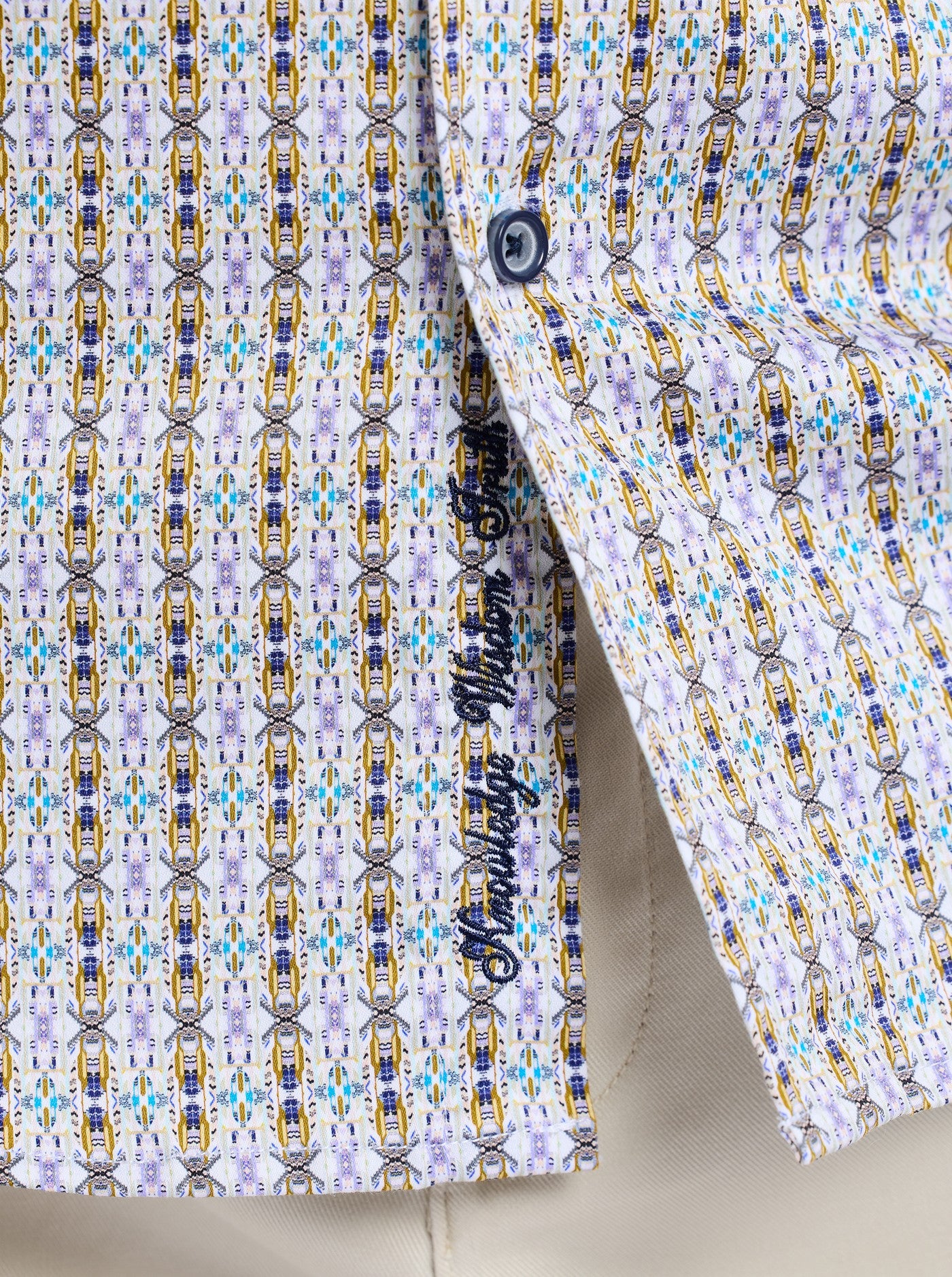 ABBOTSWELL SHORT SLEEVE BUTTON DOWN SHIRT