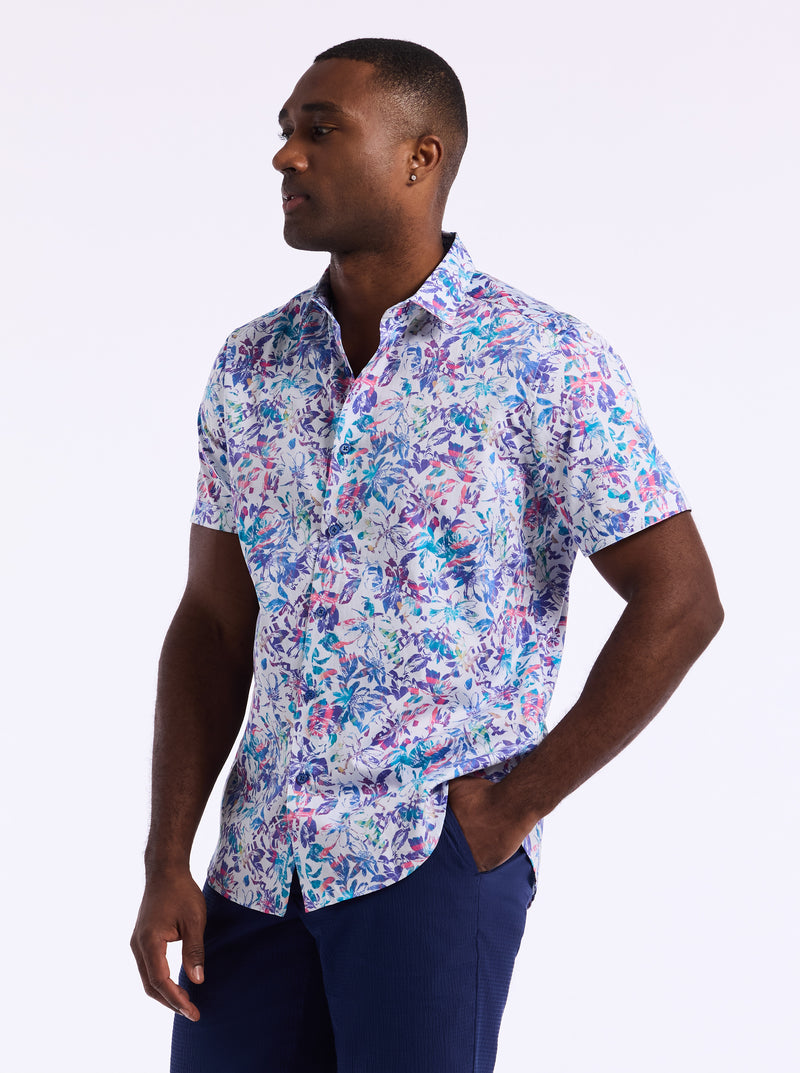 JEROME SHORT SLEEVE BUTTON DOWN SHIRT