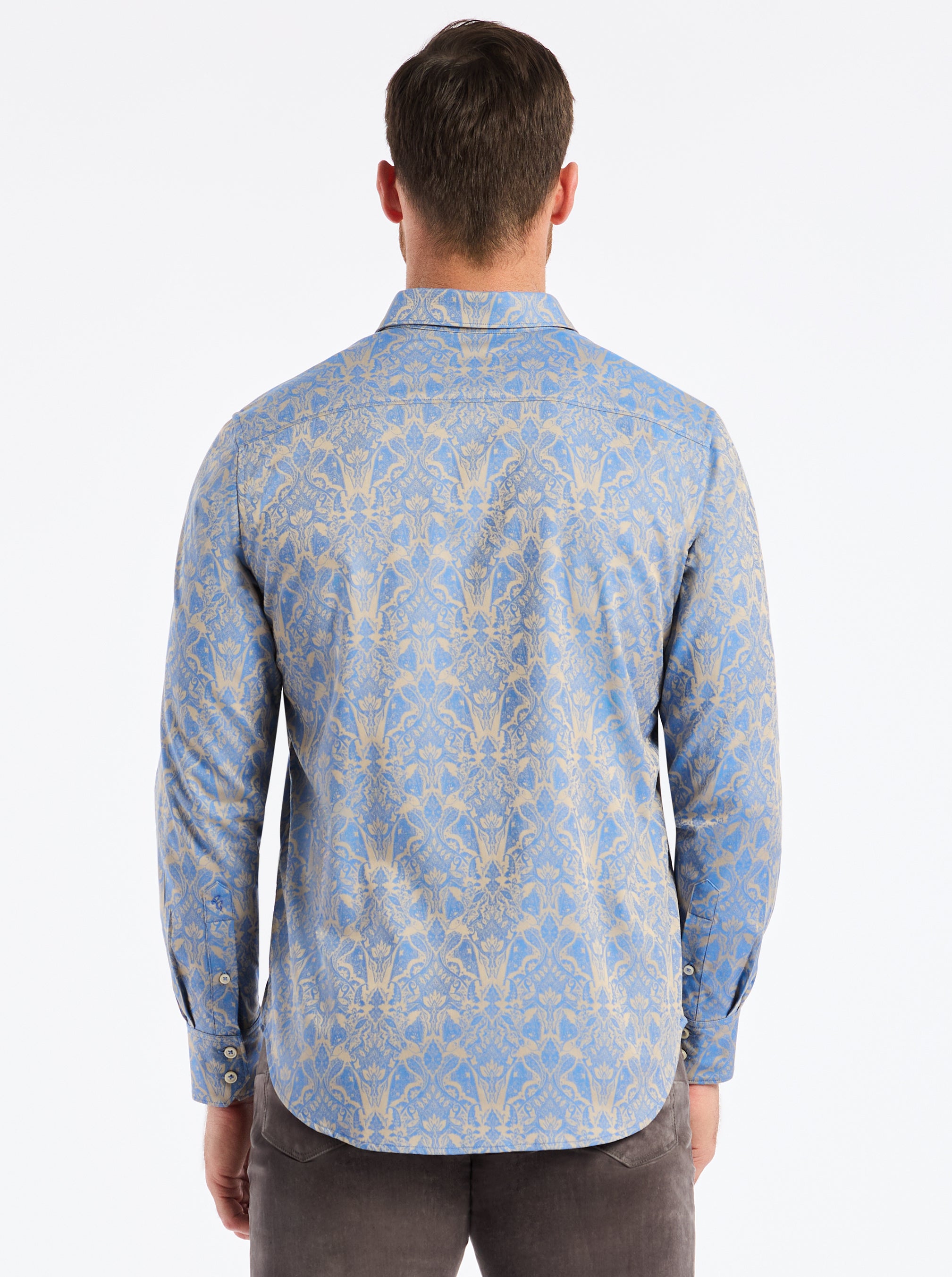 HIGHLAND LONG SLEEVE BUTTON DOWN SHIRT