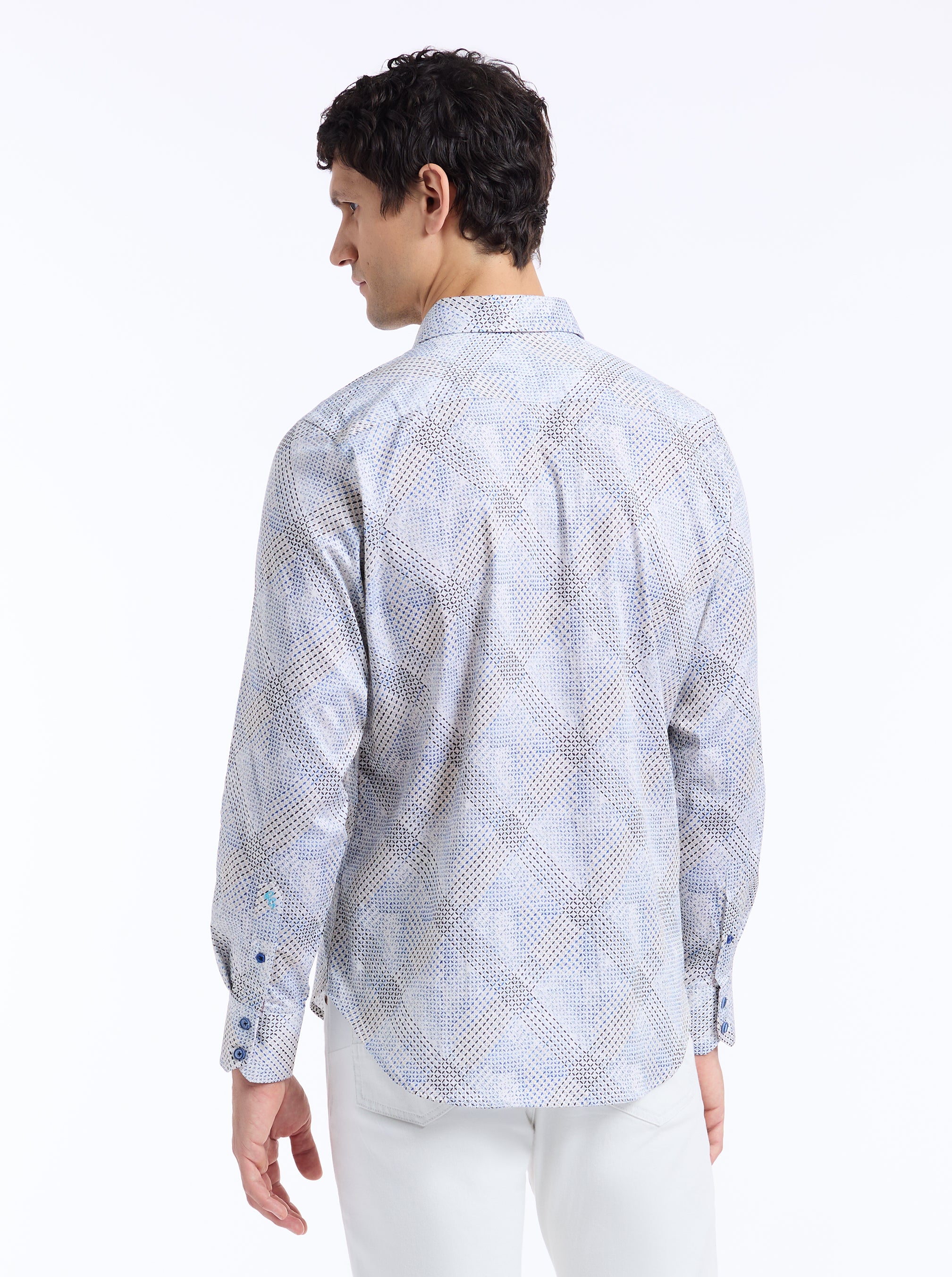 SHILLIBEER LONG SLEEVE BUTTON DOWN SHIRT