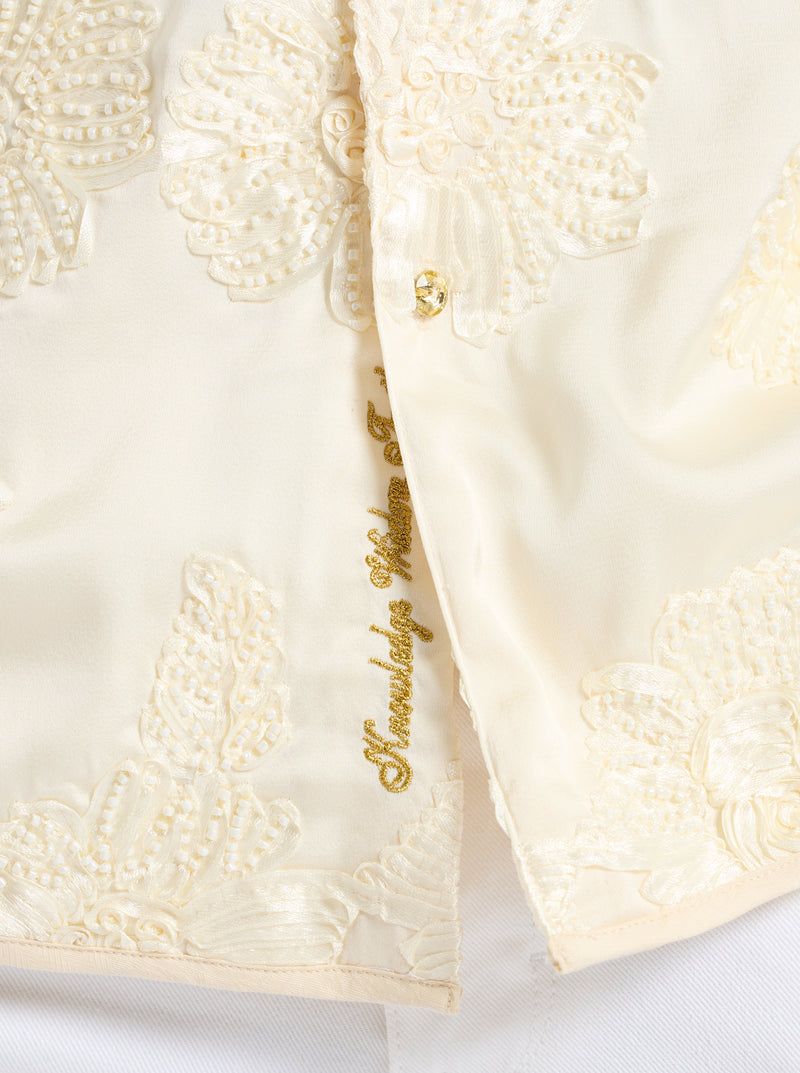 LIMITED EDITION CHAMPAGNE DREAM LONG SLEEVE BUTTON DOWN SHIRT