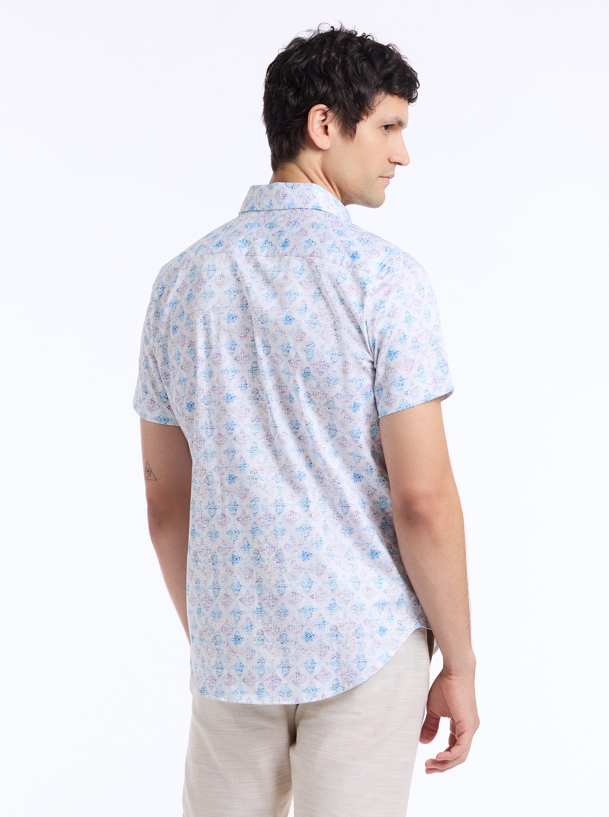 GREATOREX SHORT SLEEVE BUTTON DOWN SHIRT