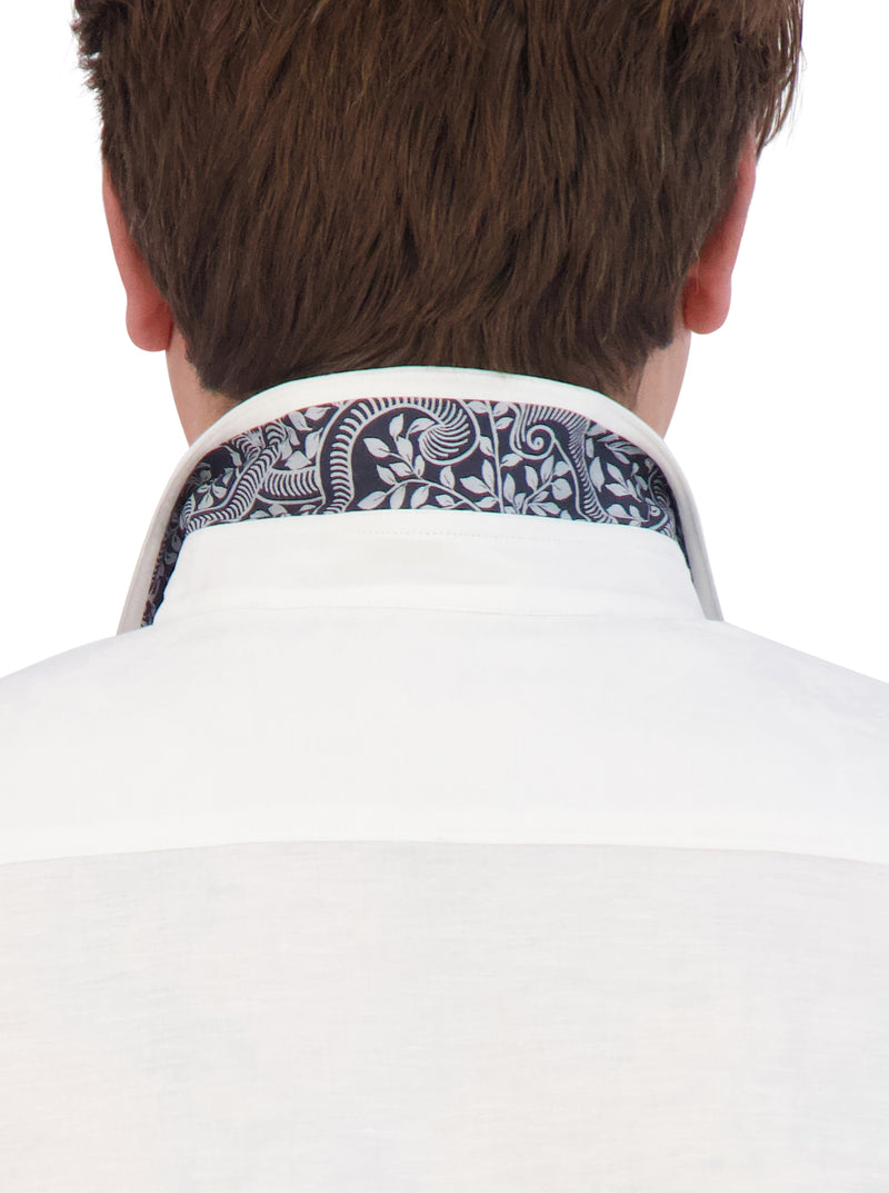 POSEIDON LONG SLEEVE BUTTON DOWN SHIRT