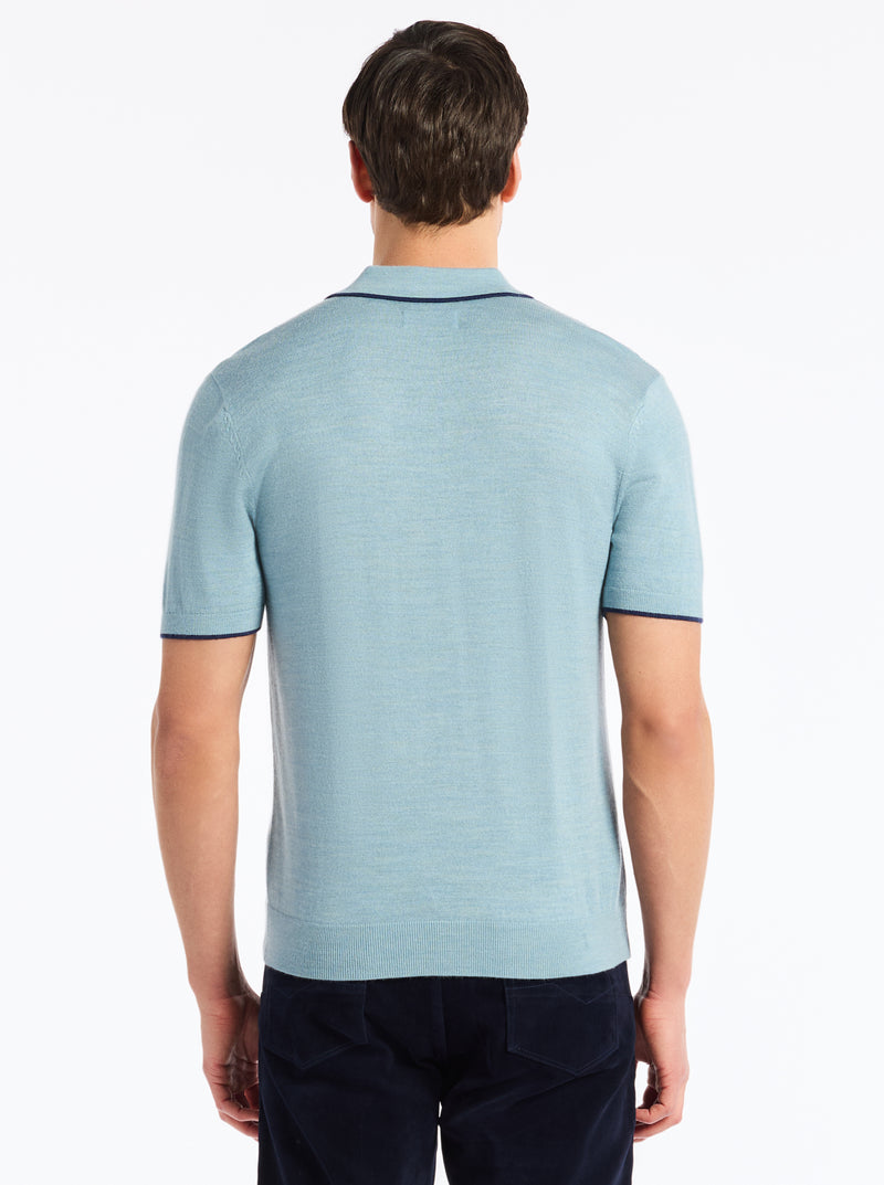 EDVAN SHORT SLEEVE SWEATER POLO