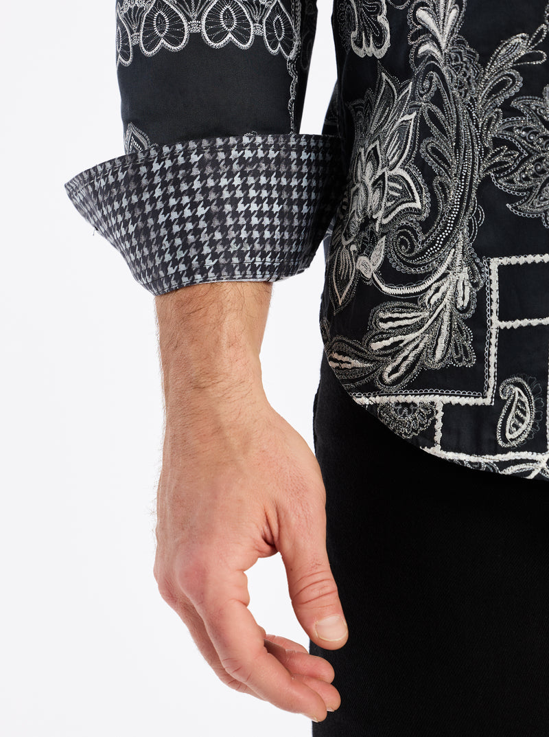 ARDEN LONG SLEEVE BUTTON DOWN SHIRT