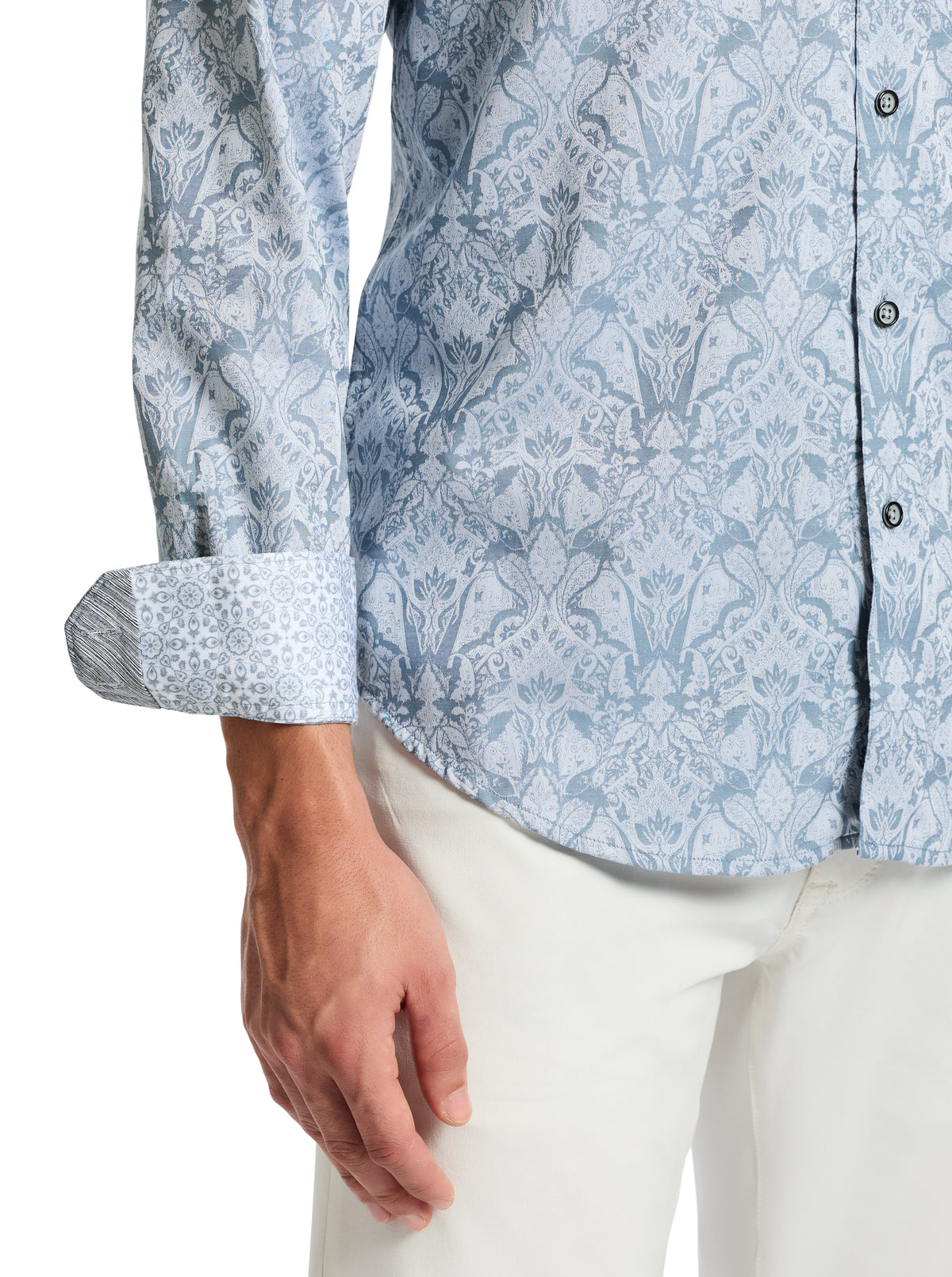 HIGHLAND LONG SLEEVE BUTTON DOWN SHIRT BIG