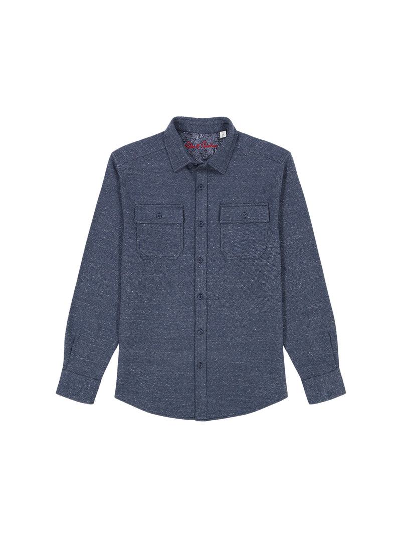 VIGANO LONG SLEEVE KNIT SHIRT