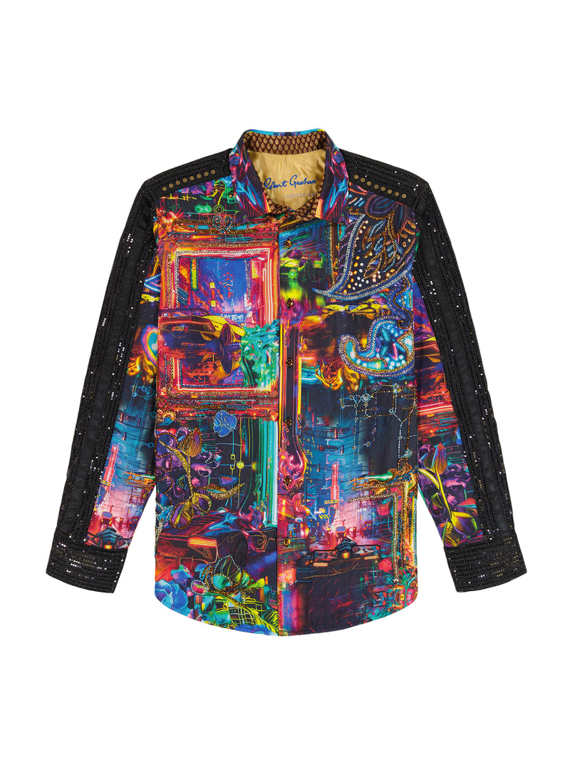 LIMITED EDITION AVATAR LONG SLEEVE BUTTON DOWN SHIRT