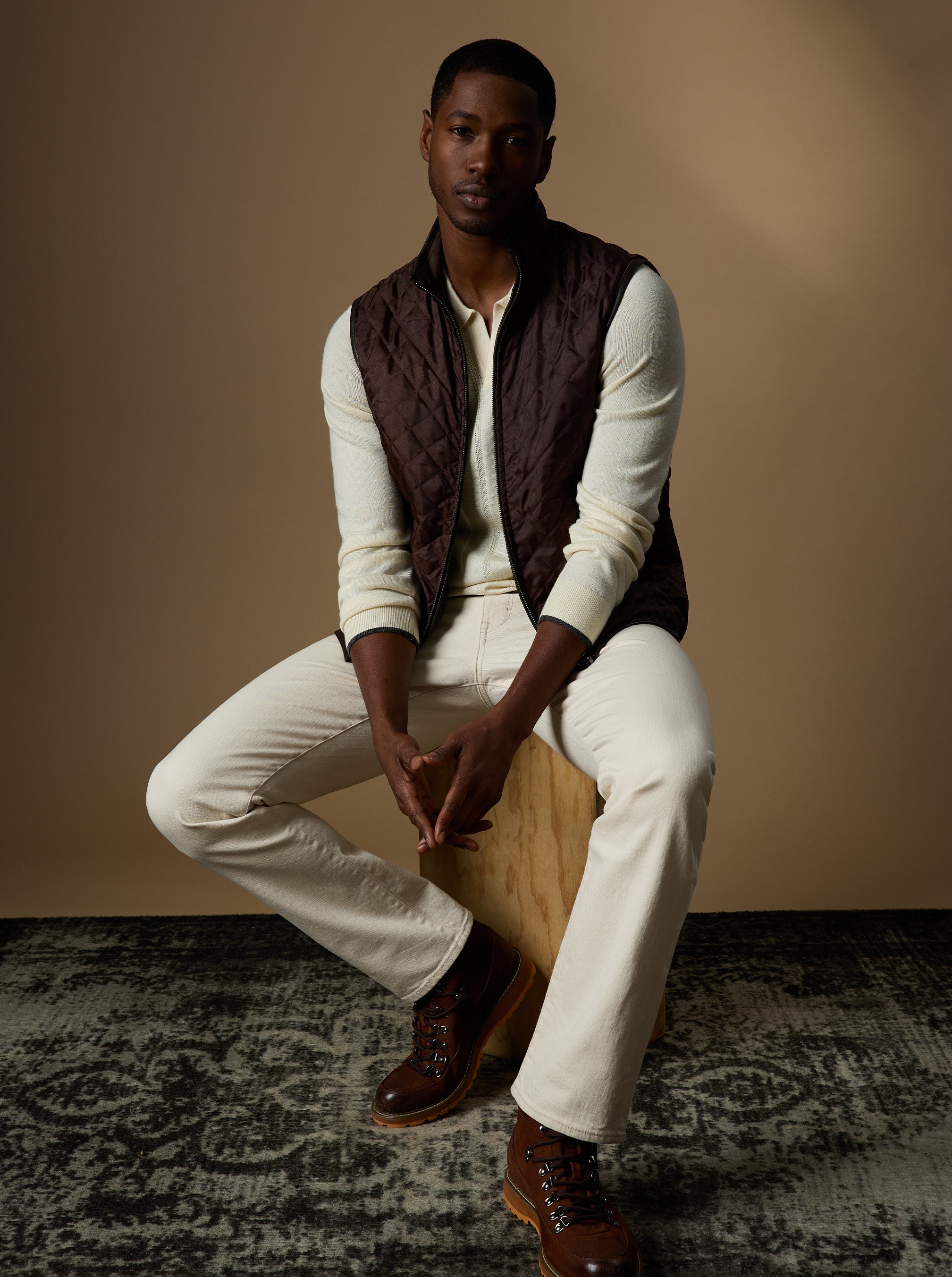 CAUTHORNE LEATHER VEST