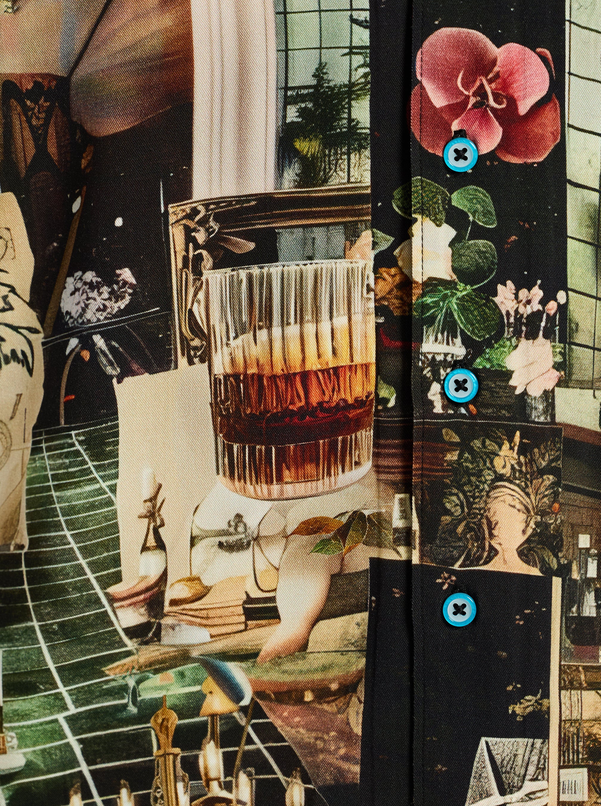 HARRYS PLACE SHORT SLEEVE BUTTON DOWN SHIRT